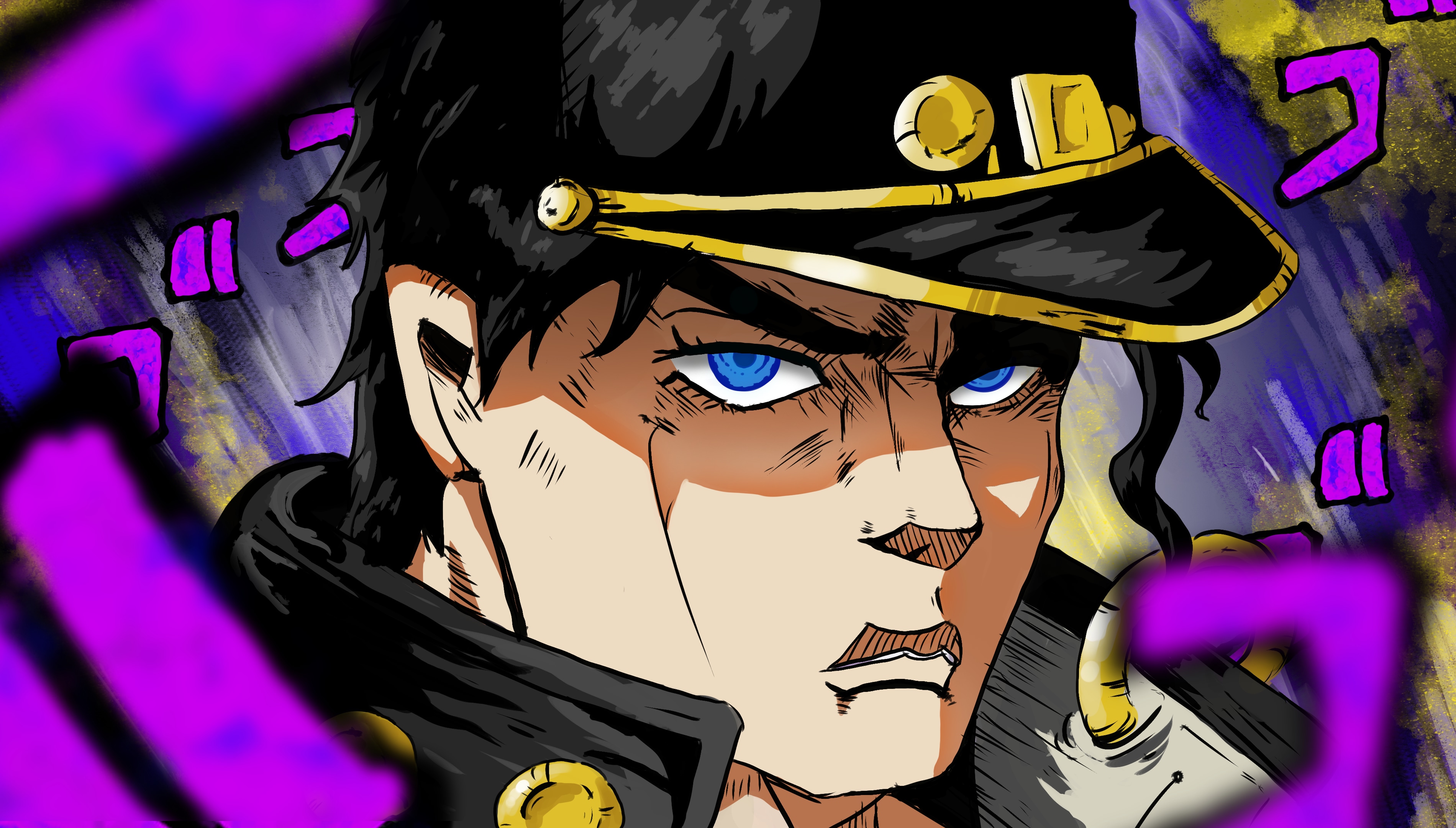 Jotaro jojo's bizarre adventure par ZelimGiroud