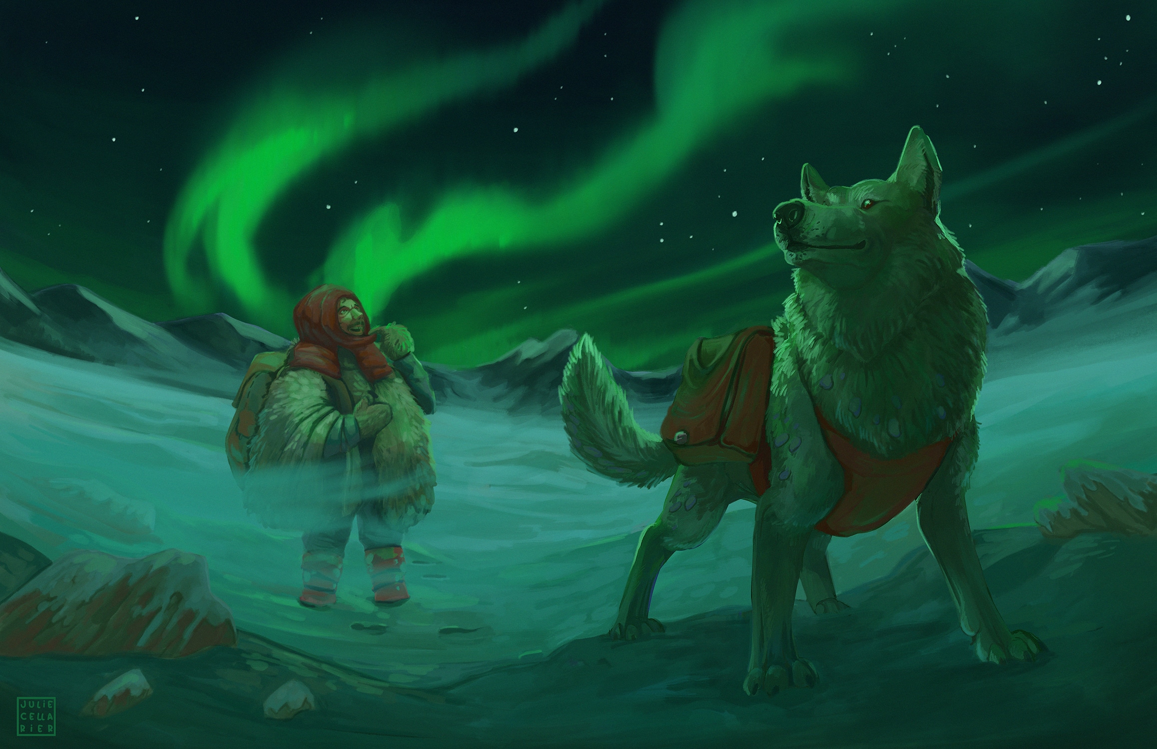 Exploration polaire par Julie Cellarier