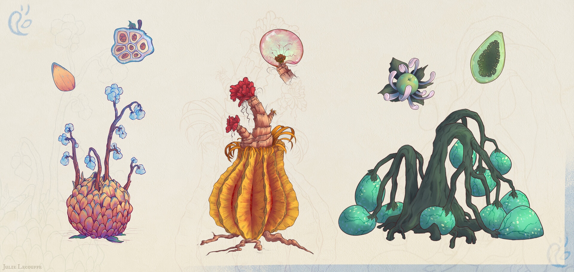 Plants concept - vol. 1 | PROJECT O par julie lohen lecouffe