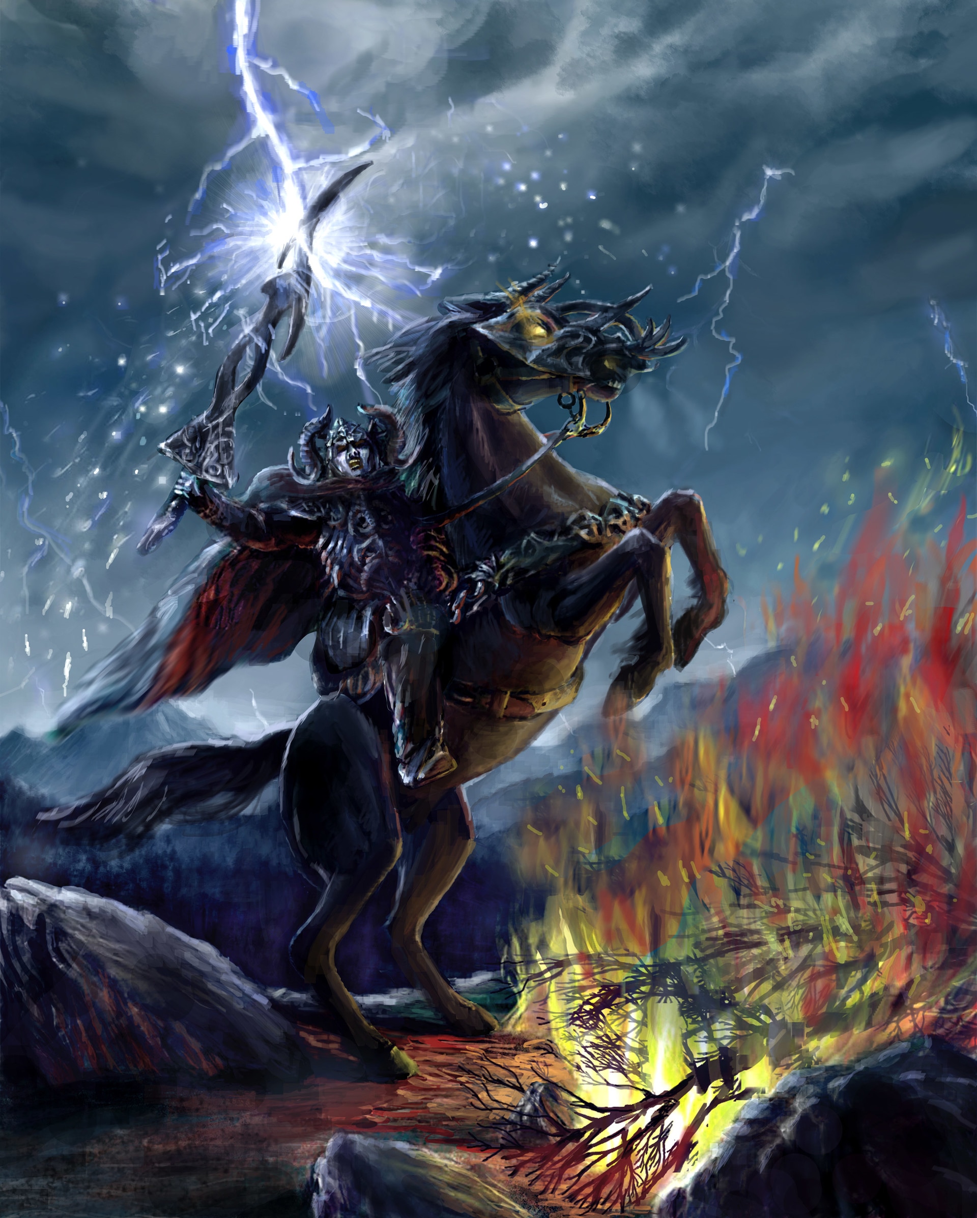 Chevalier du Chaos par Telamon