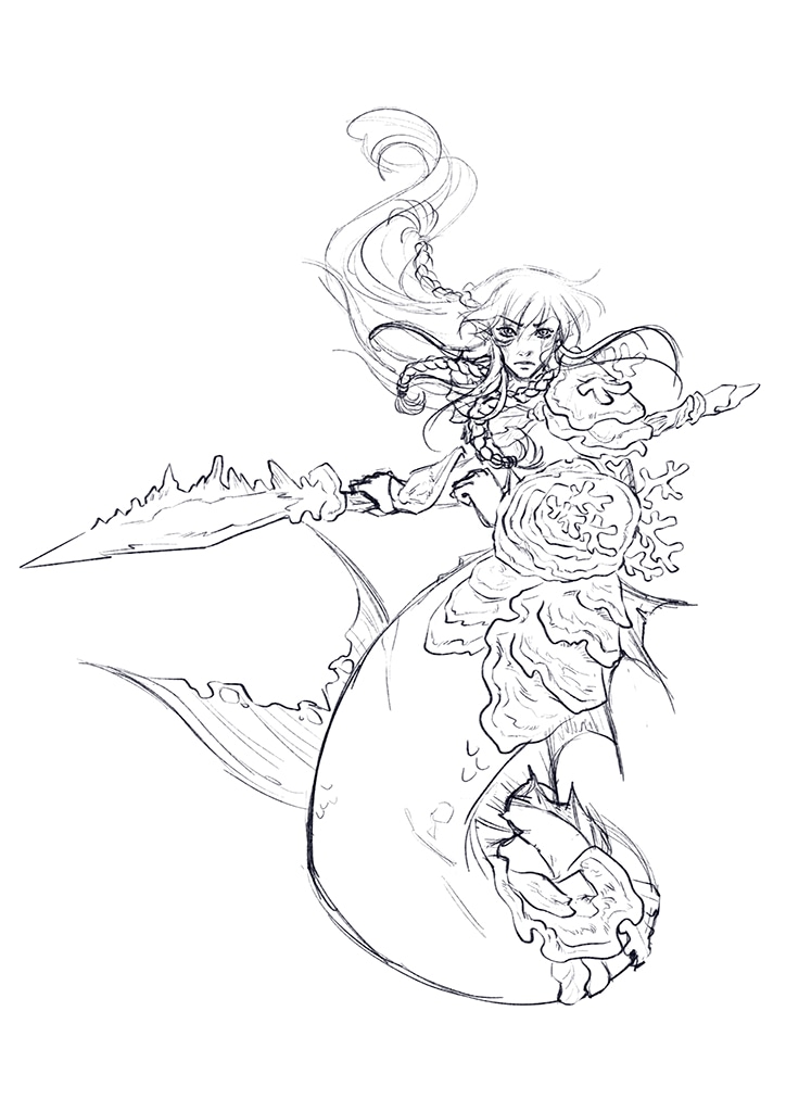 Kaël - mermay challenge par nogarra
