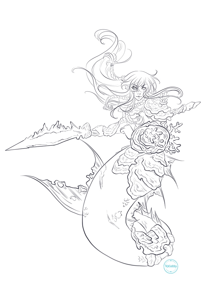 Kaël - mermay challenge par nogarra