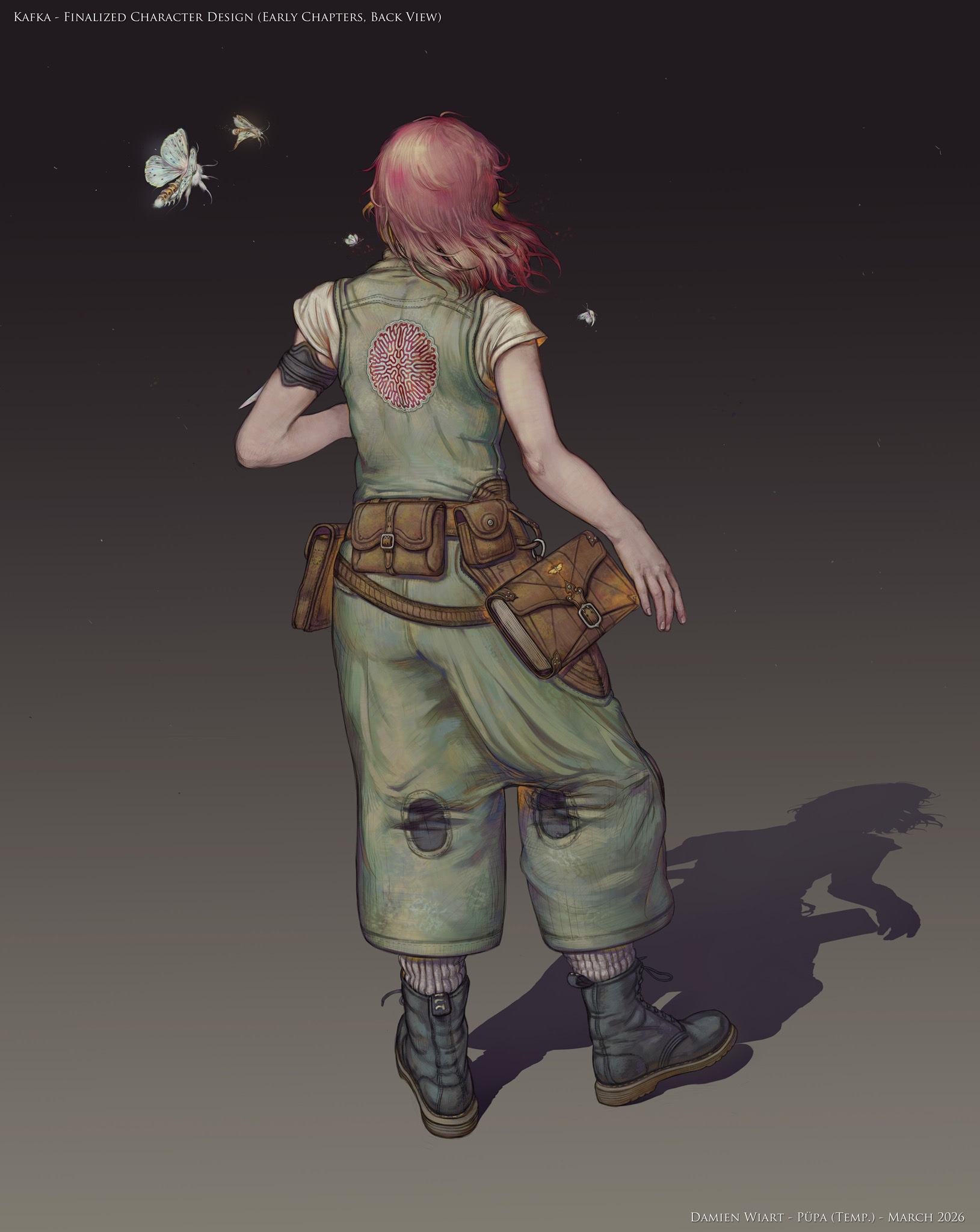 Kafka - Character design finalisé et Turnaround par damien_wiart