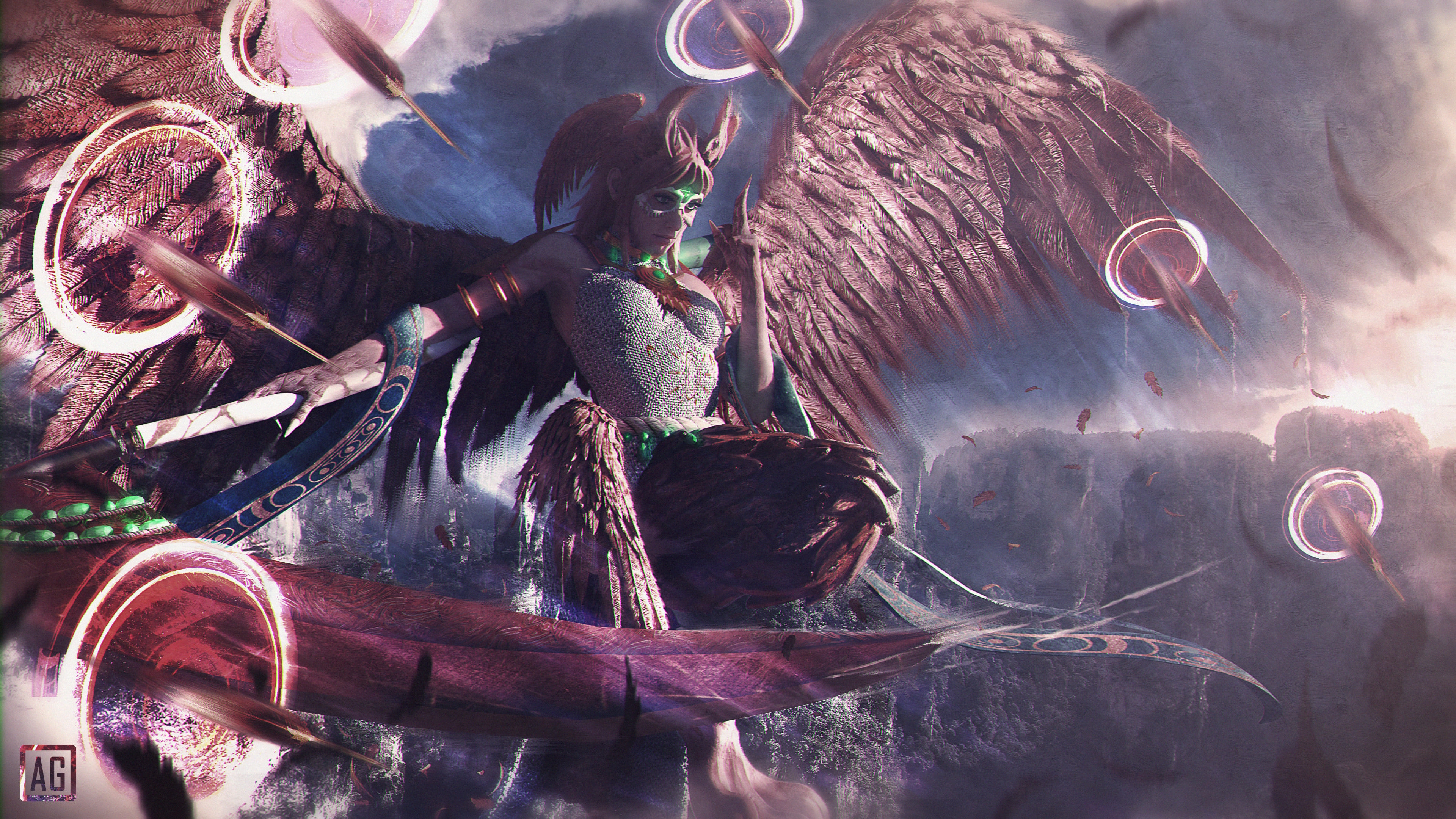 Kat The sky guardian par AidanGouguenheim