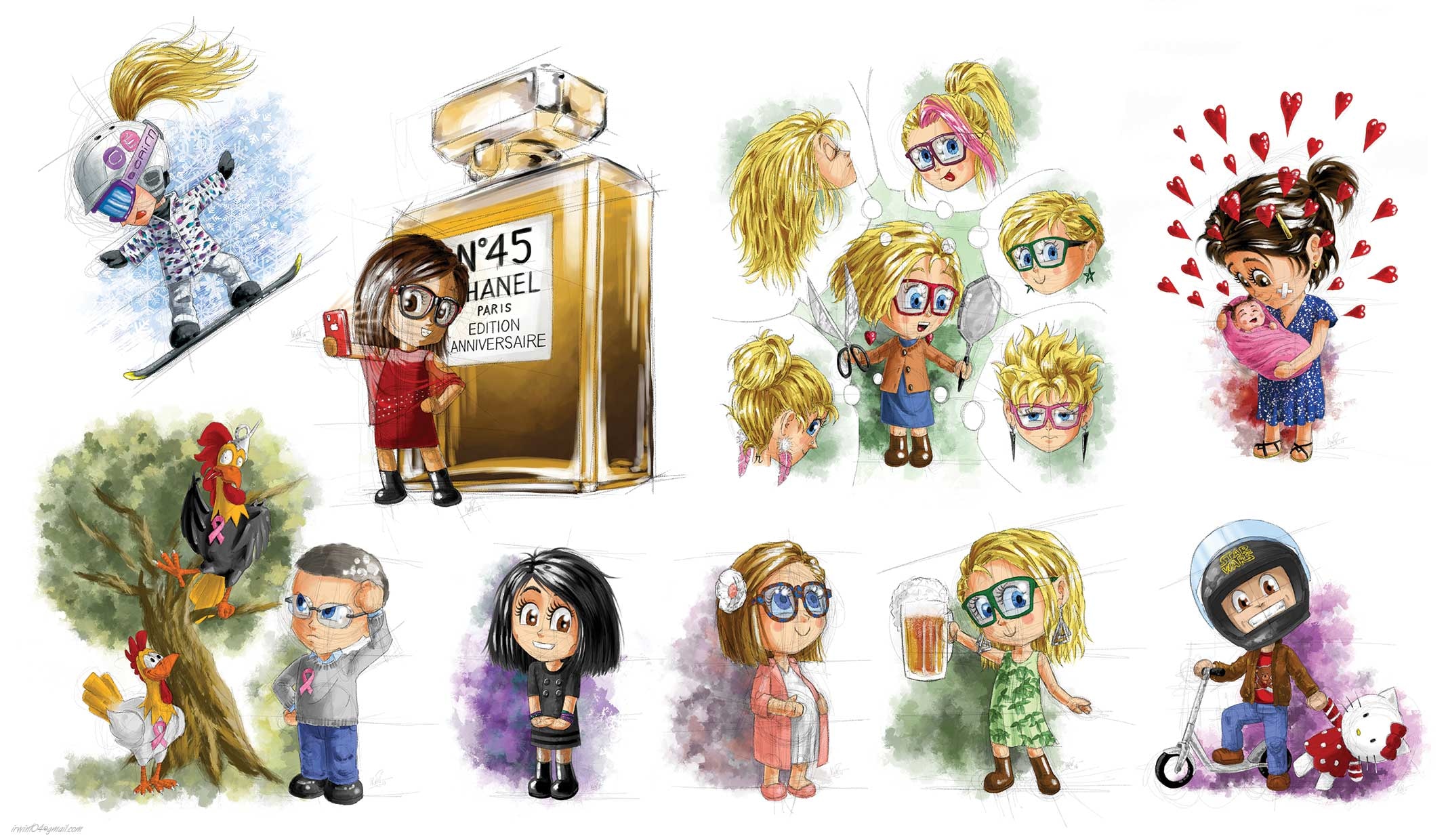 Projets personnels par Irwin