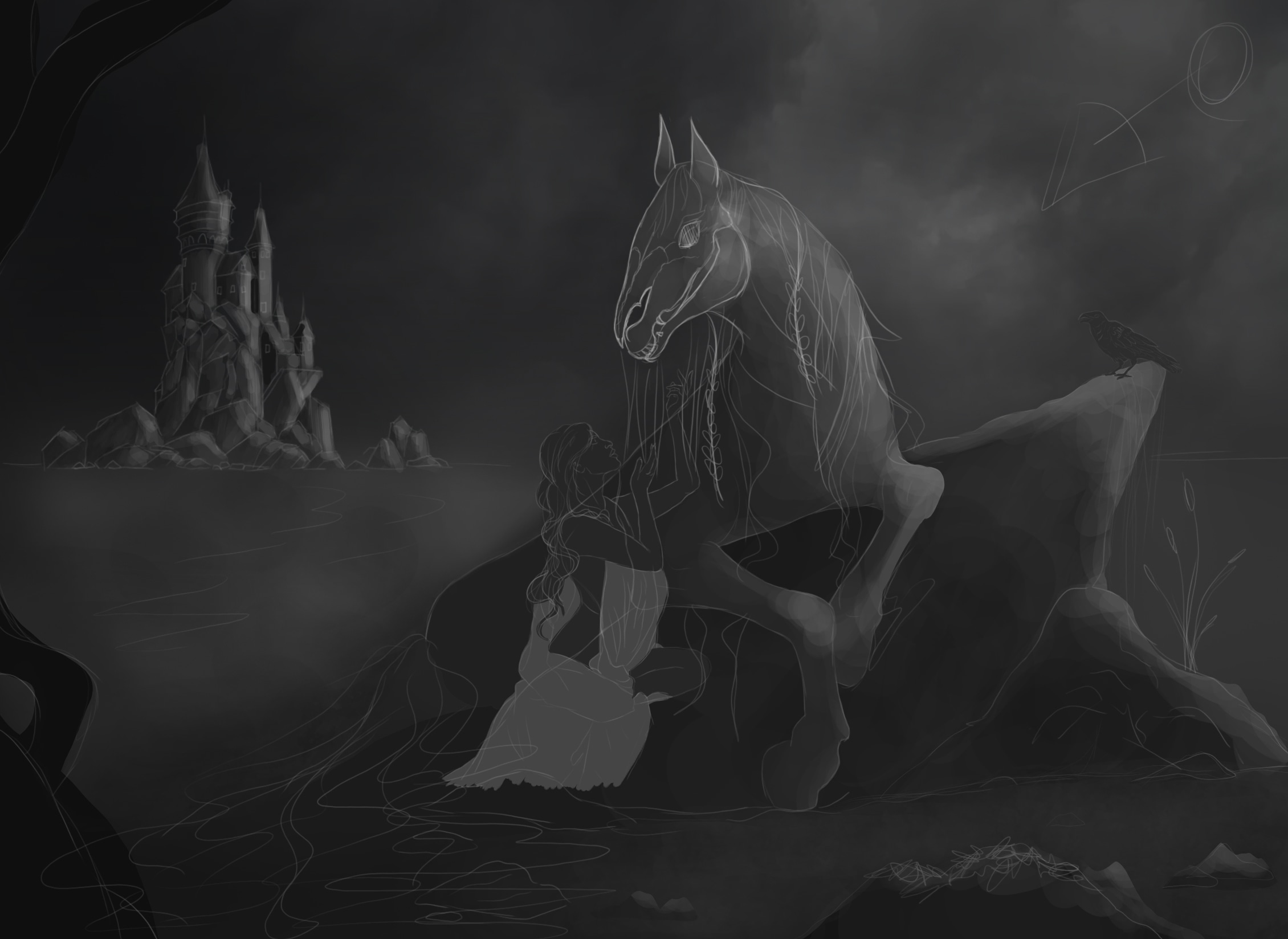La légende du Kelpie (en cours) + Process (V1+V2) par Azerty