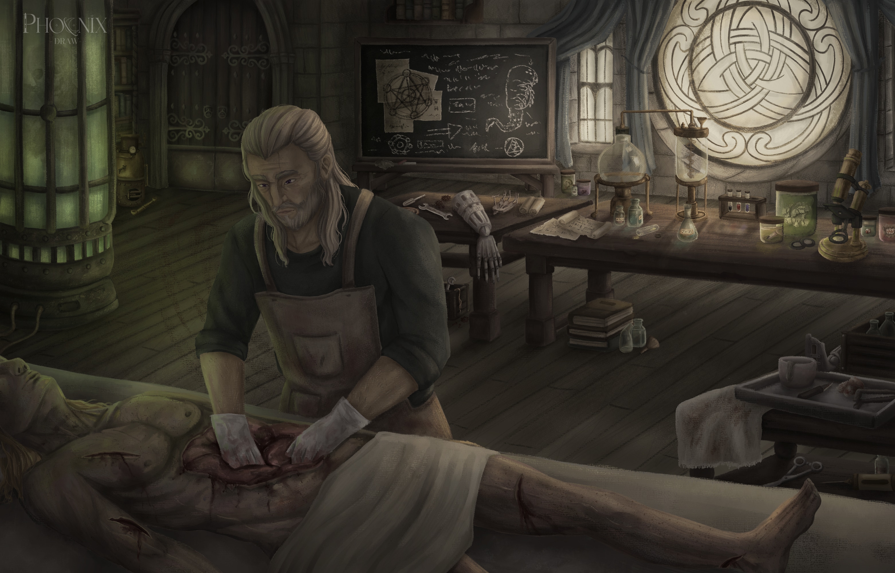 L'Alchimiste par Phoenix_draw