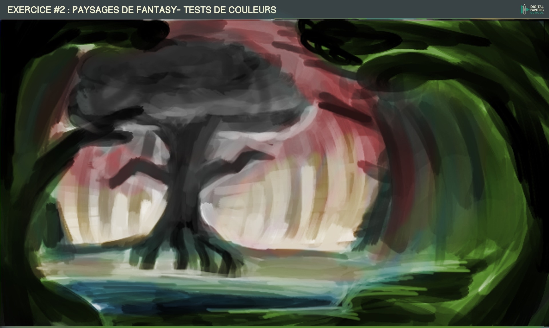 3) Exercice 3 : Tests de couleur par Aliki