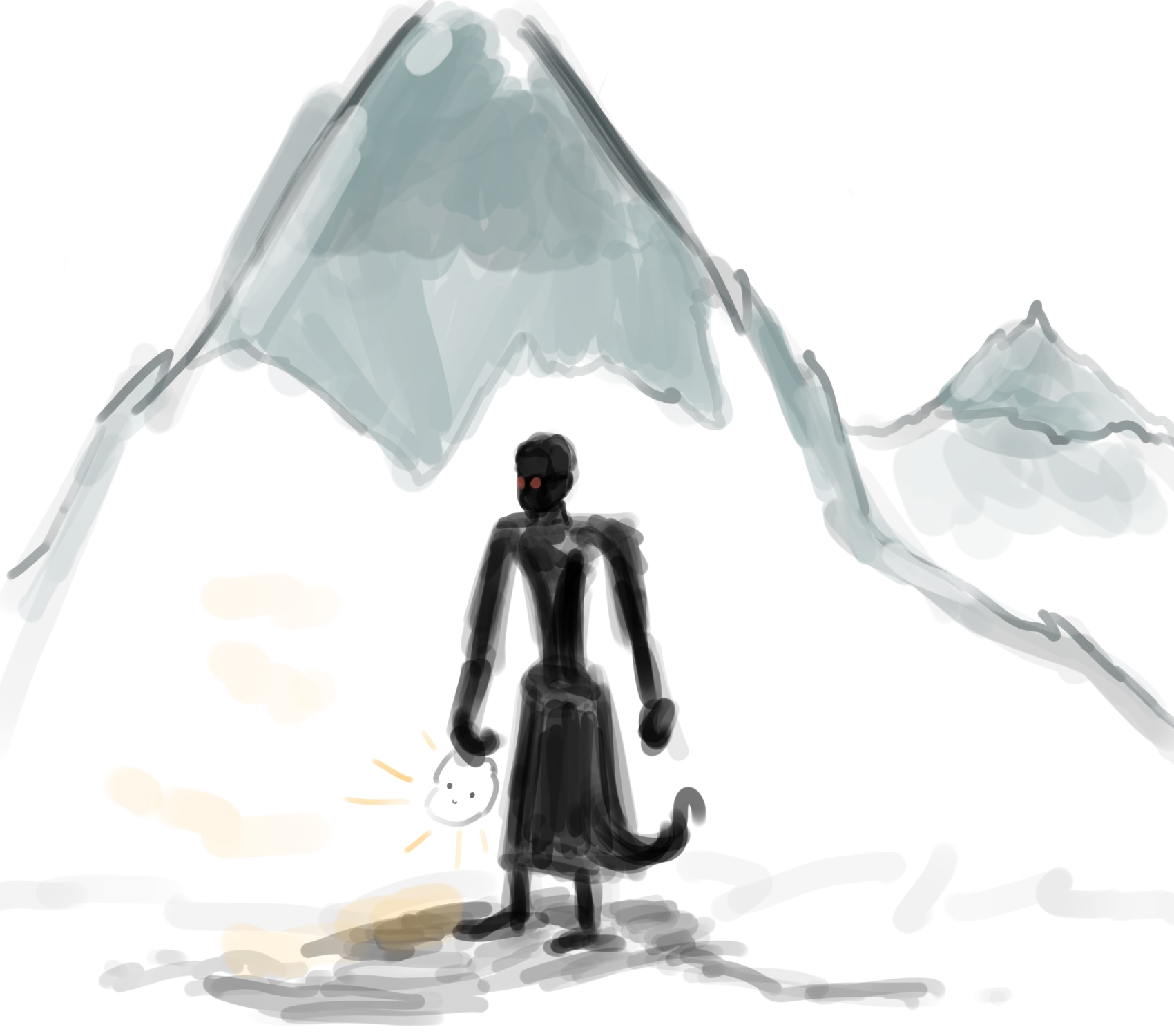 Premier painting par Underfel