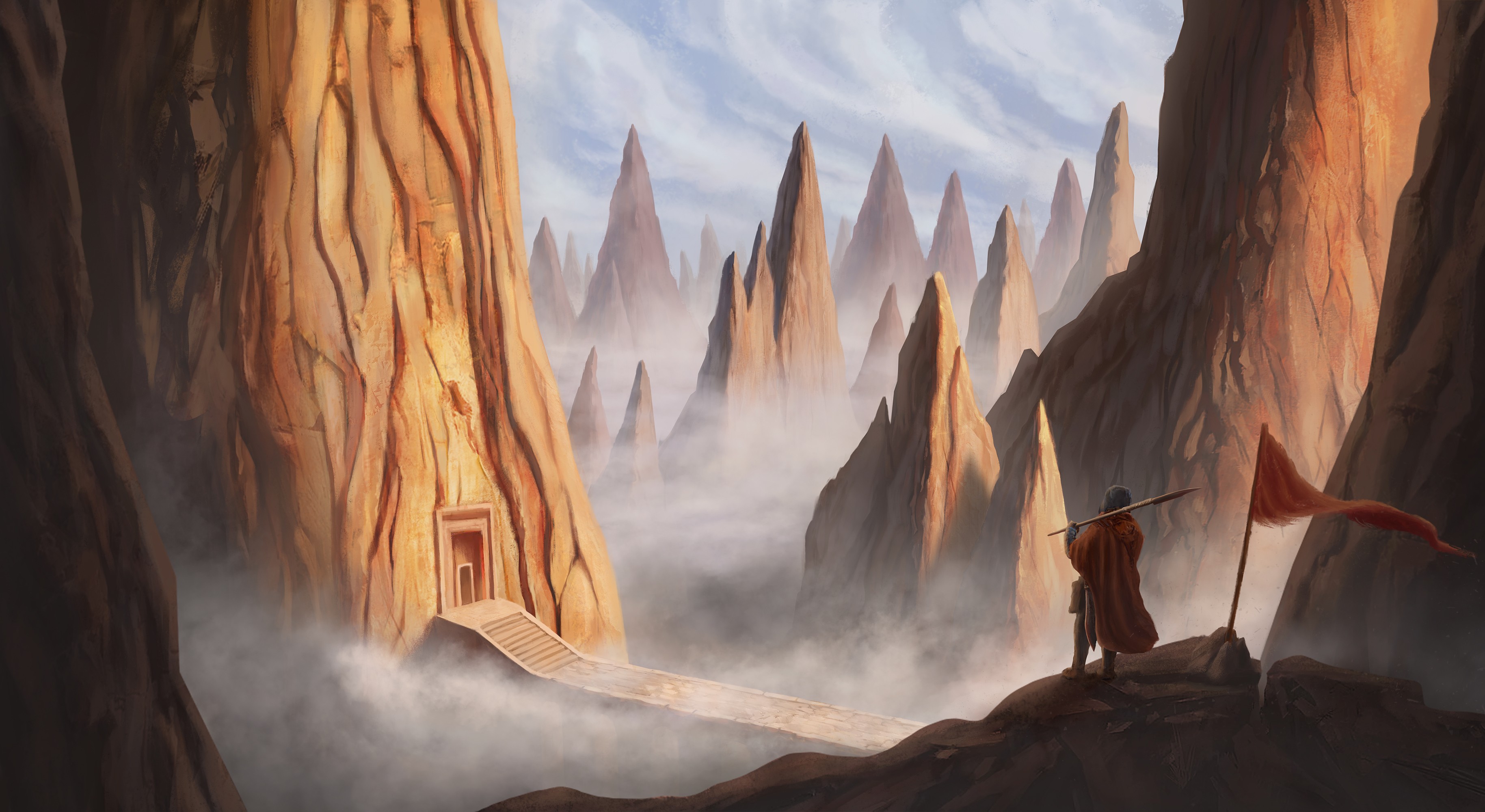 La montagne des guerriers (Challenge #14) par Blyz