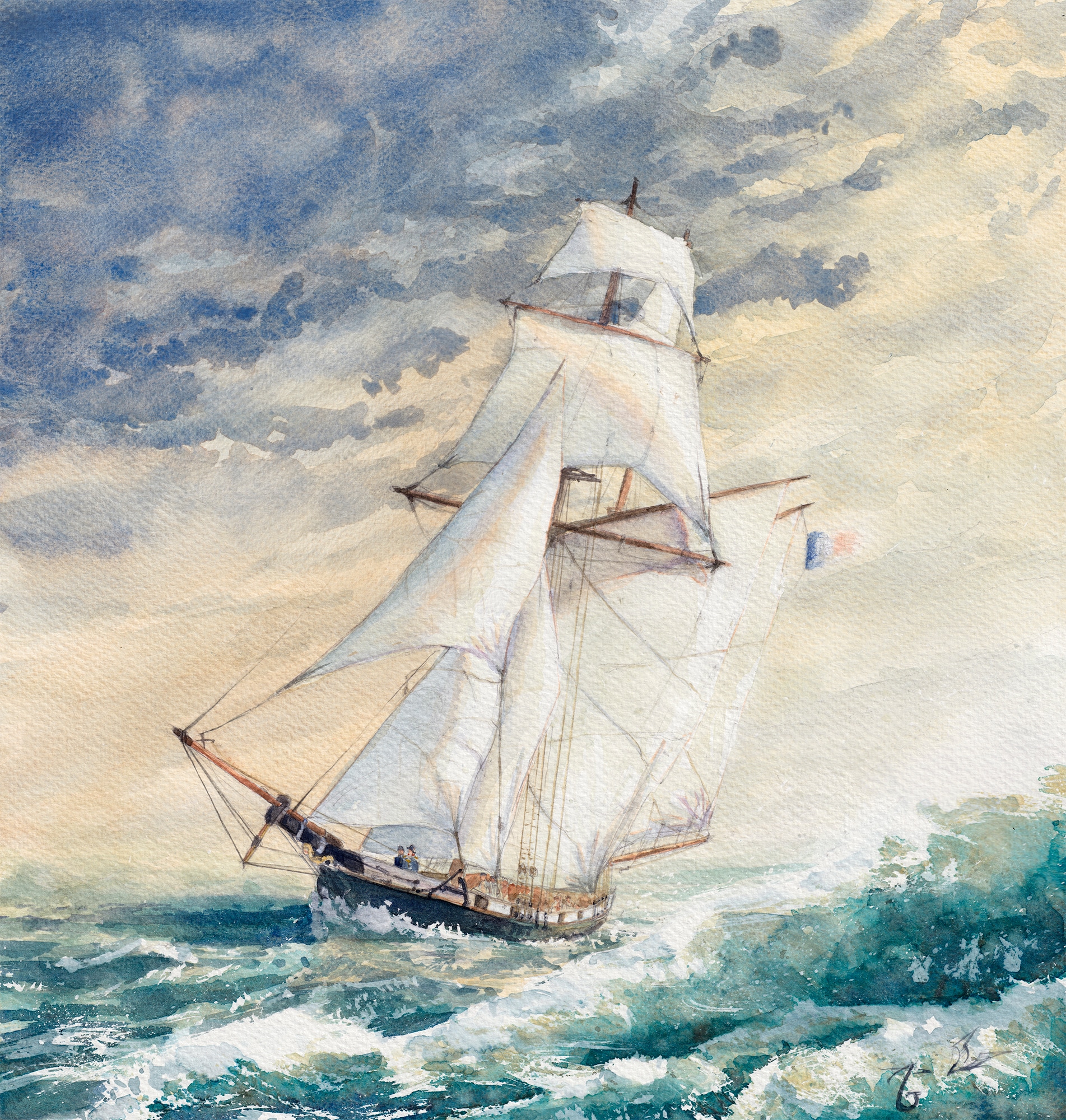 Goélette La Recouvrance par gilles29