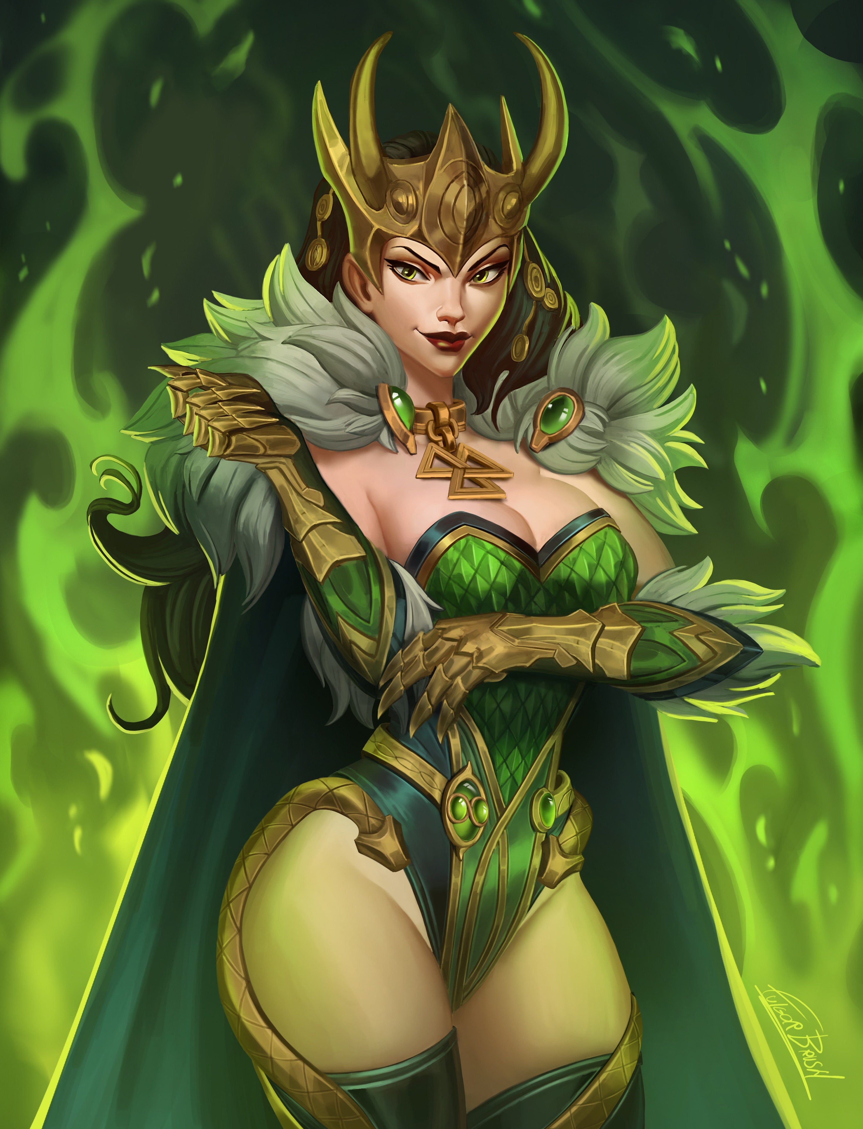 Lady Loki par fulgorbrush