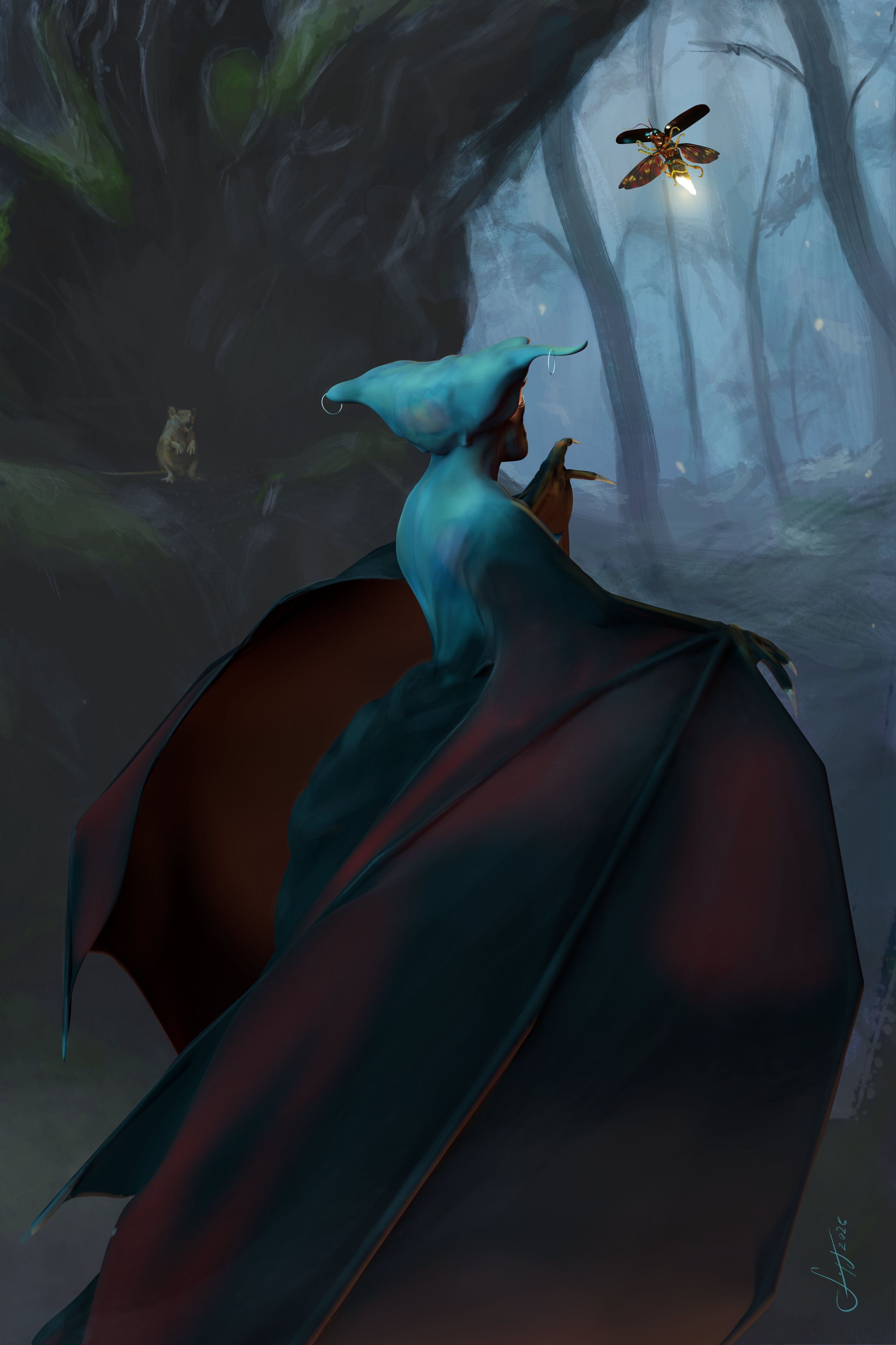 La vampire amoureuse d'une luciole par soys