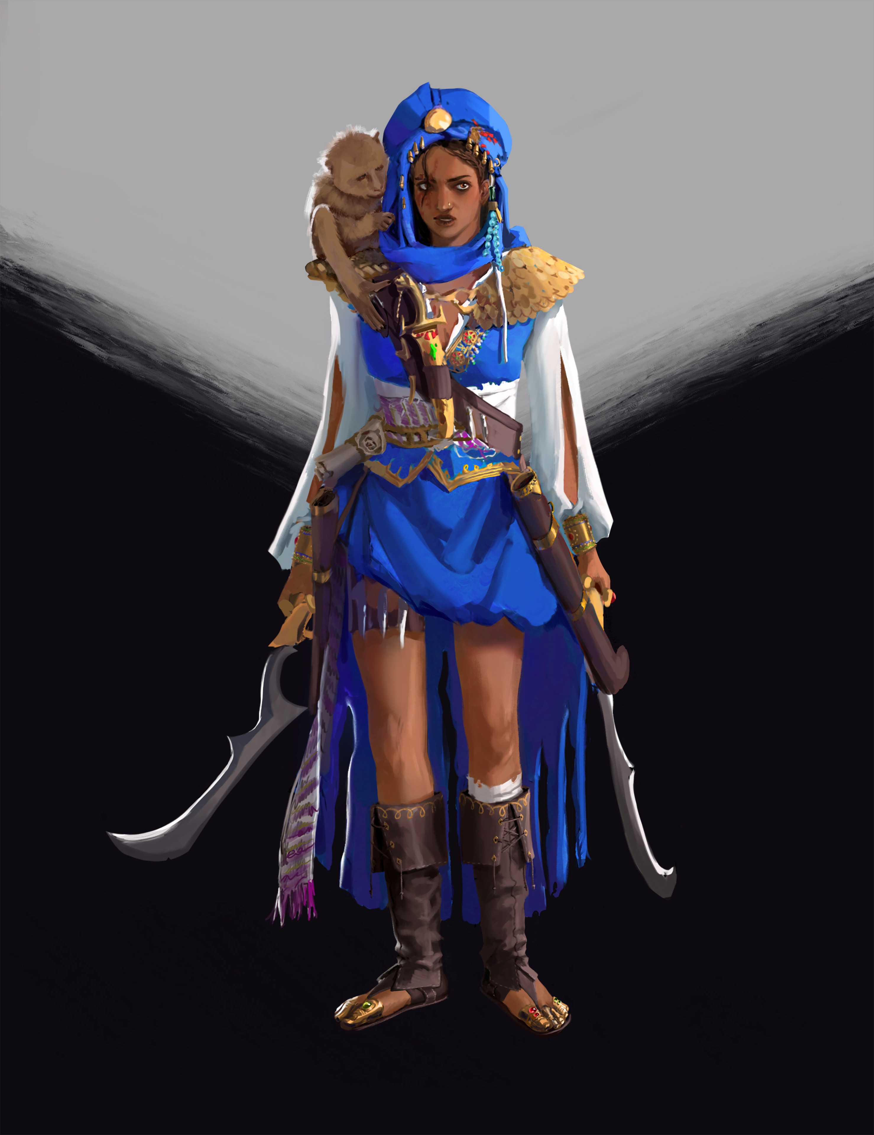 Concept LAME BLUE par PandorVirus