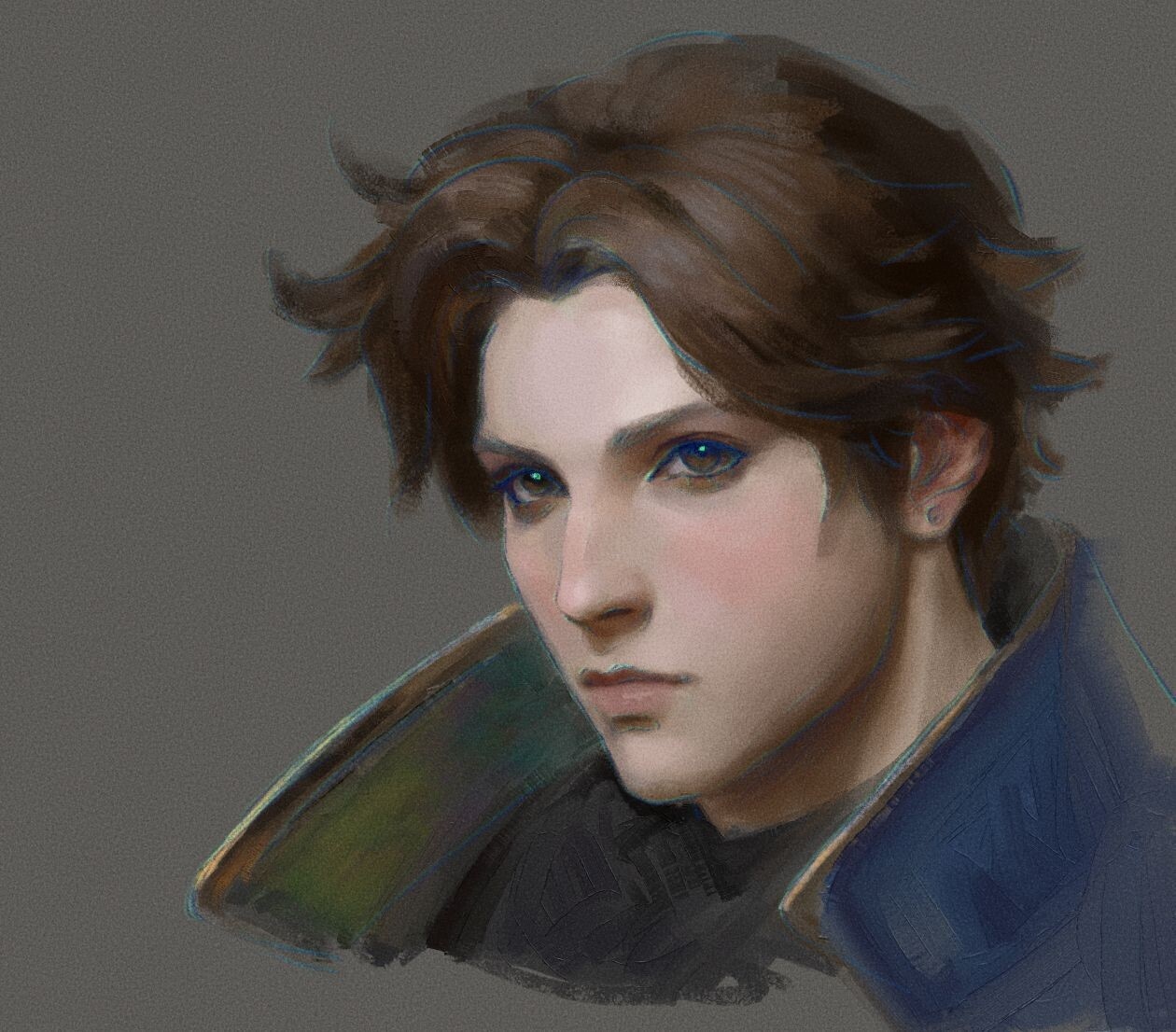 Doodle portrait knight par otsoa