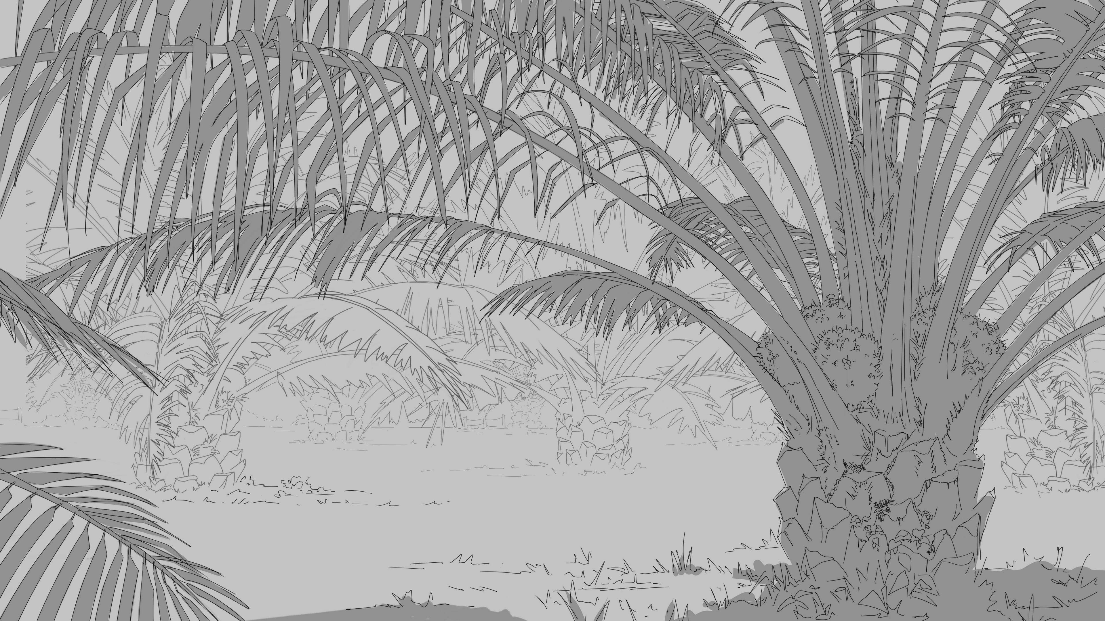 Palm field par Calix