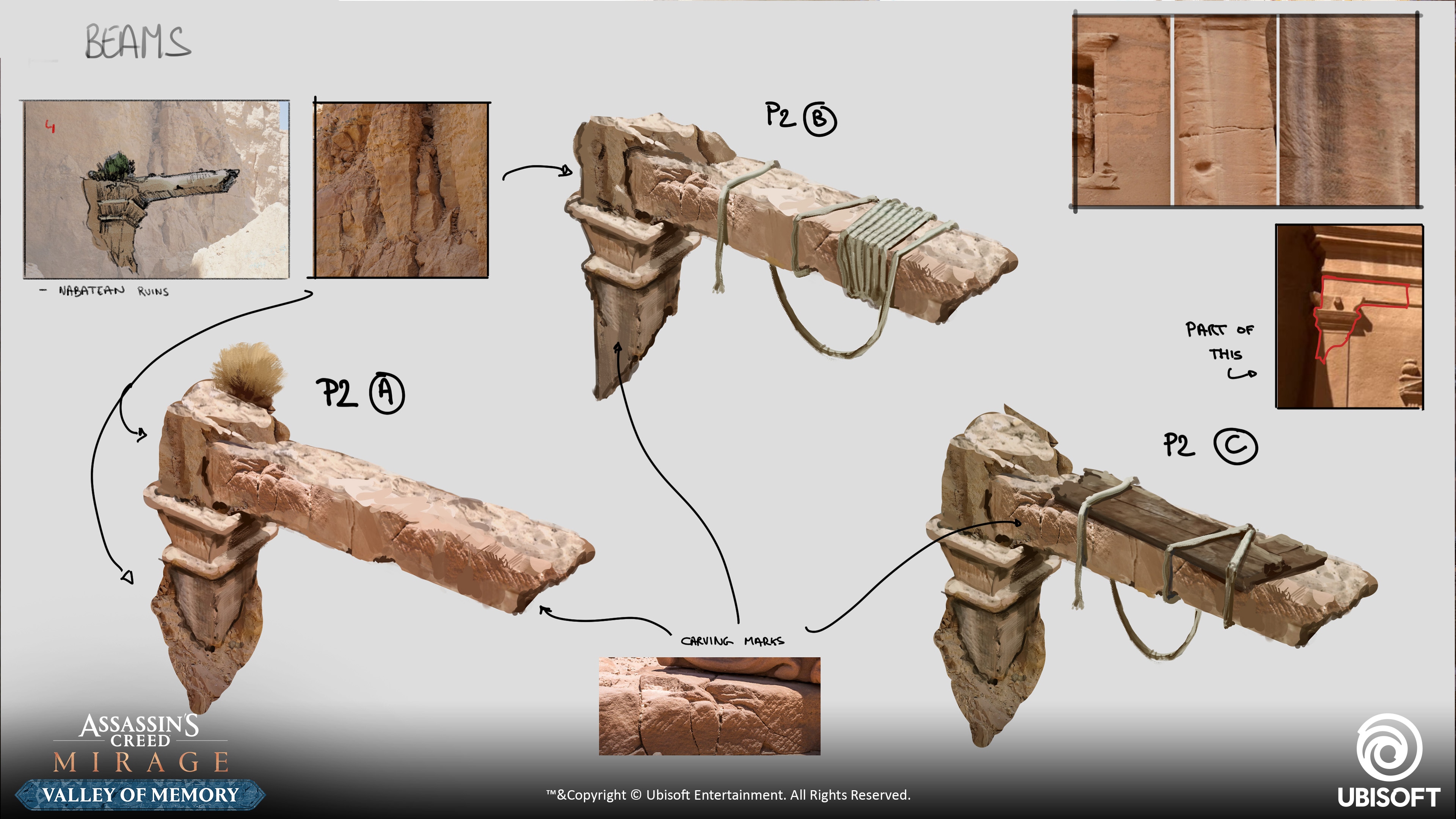 Assassin's creed Mirage : Valley of Memory - Parkour props par Zoh