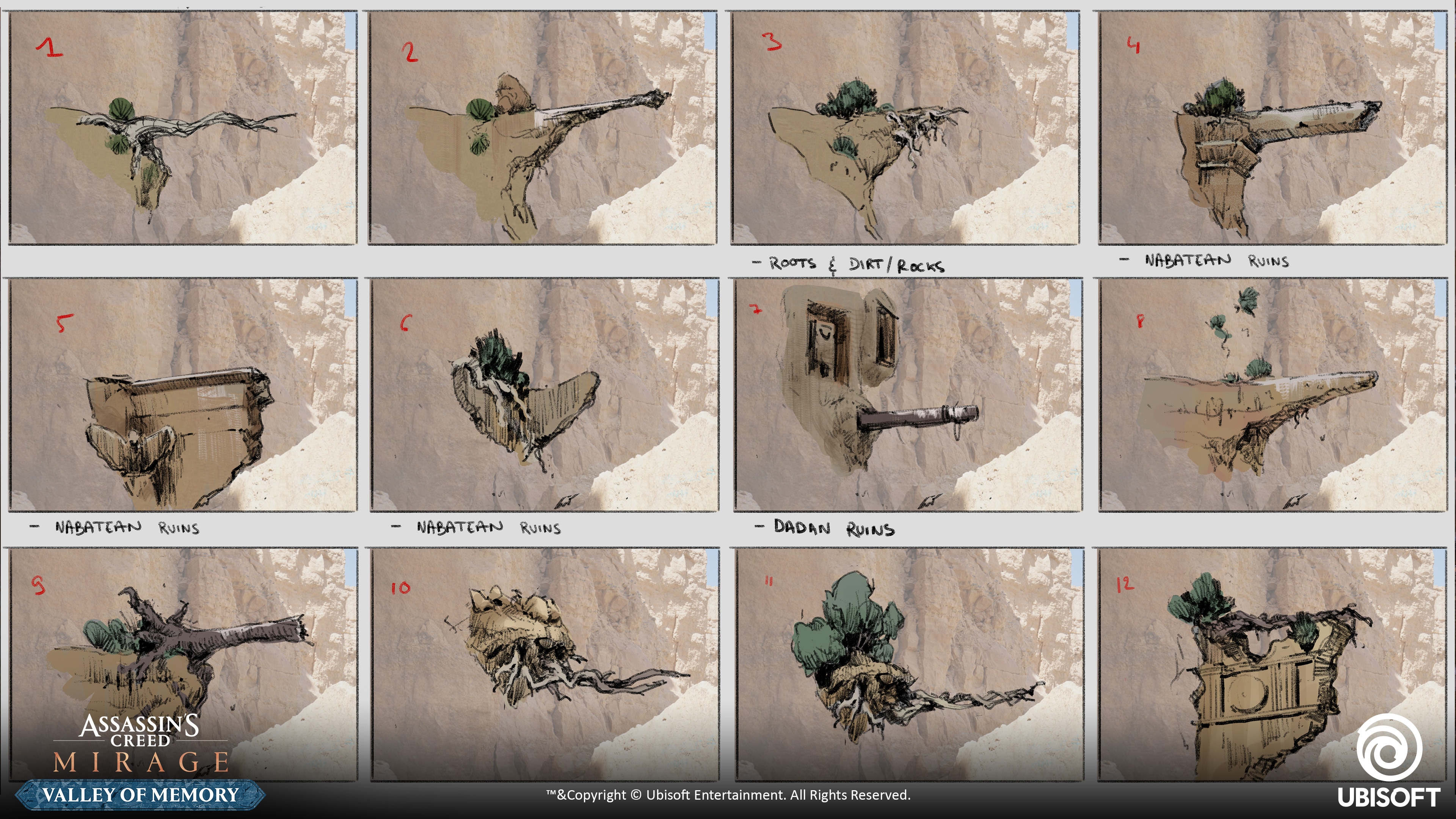 Assassin's creed Mirage : Valley of Memory - Parkour props par Zoh