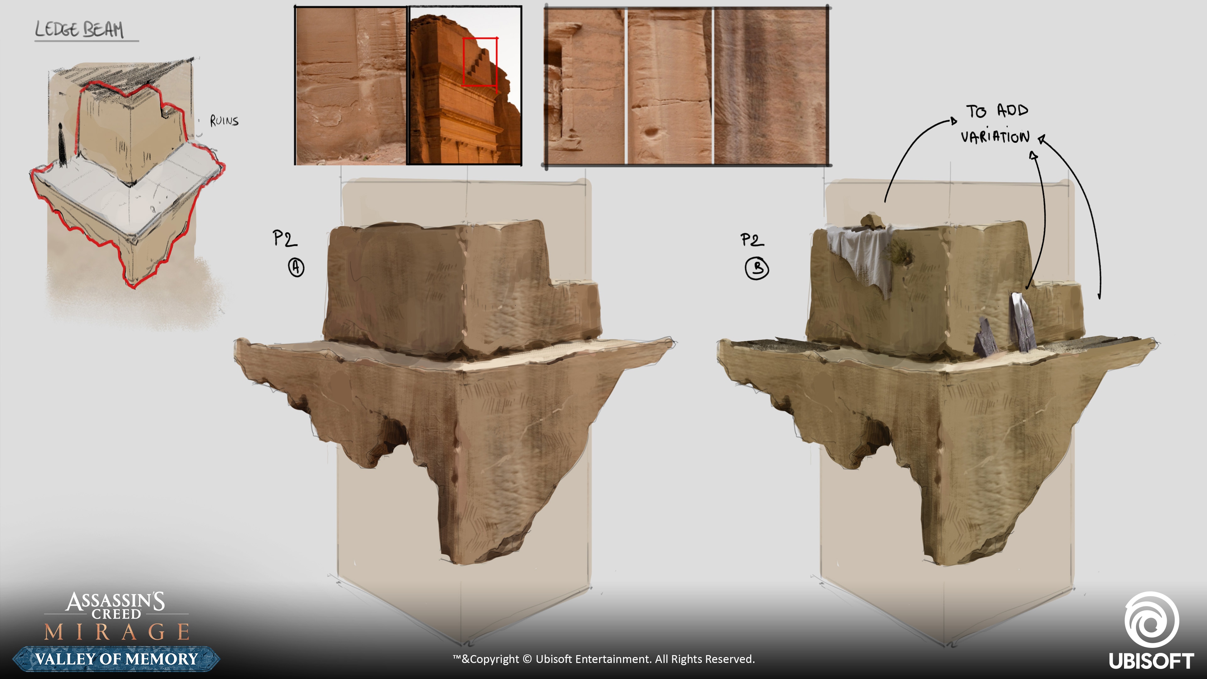 Assassin's creed Mirage : Valley of Memory - Parkour props par Zoh