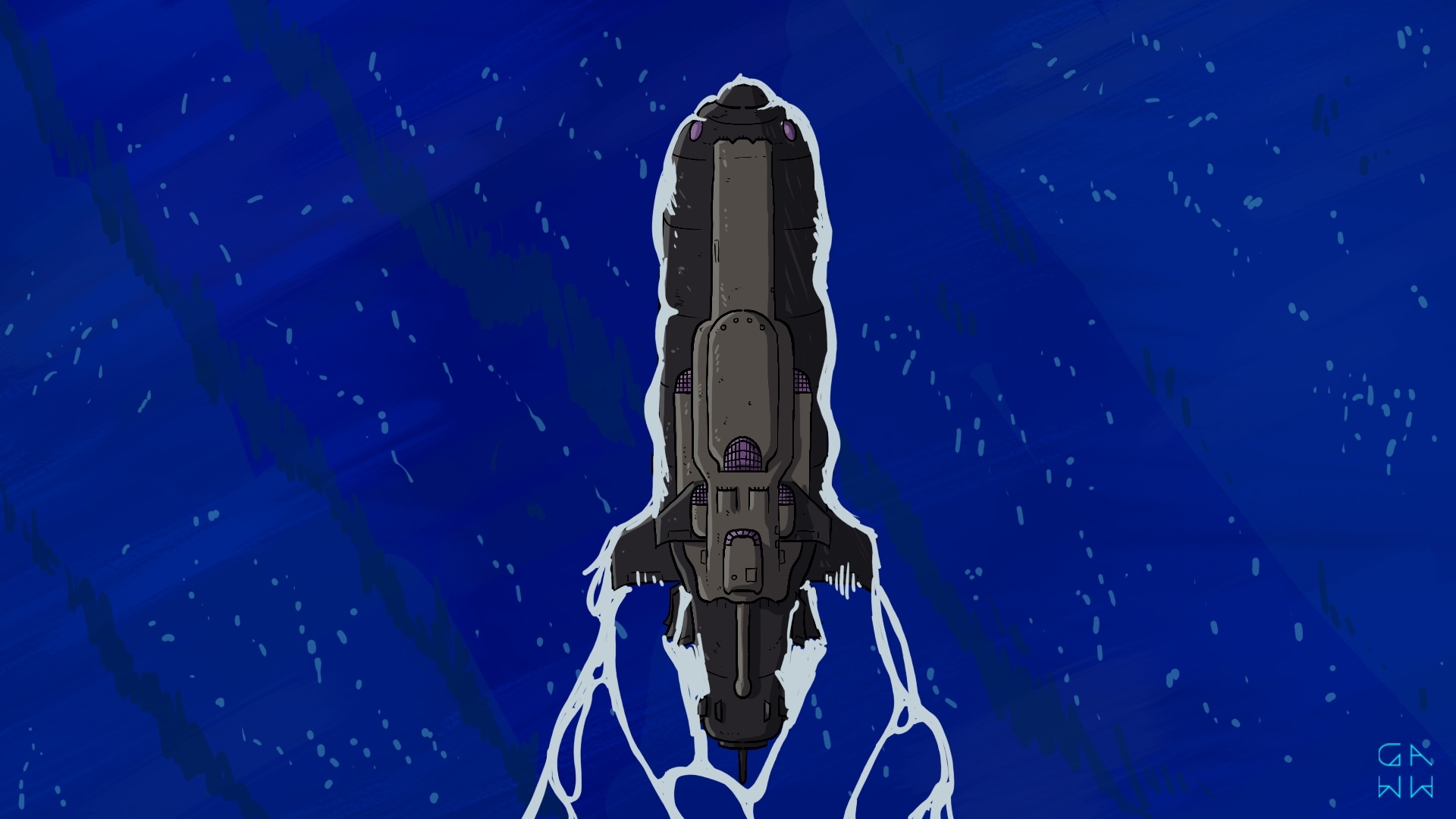 [LCDA] Le Cétus émergeant par gaww