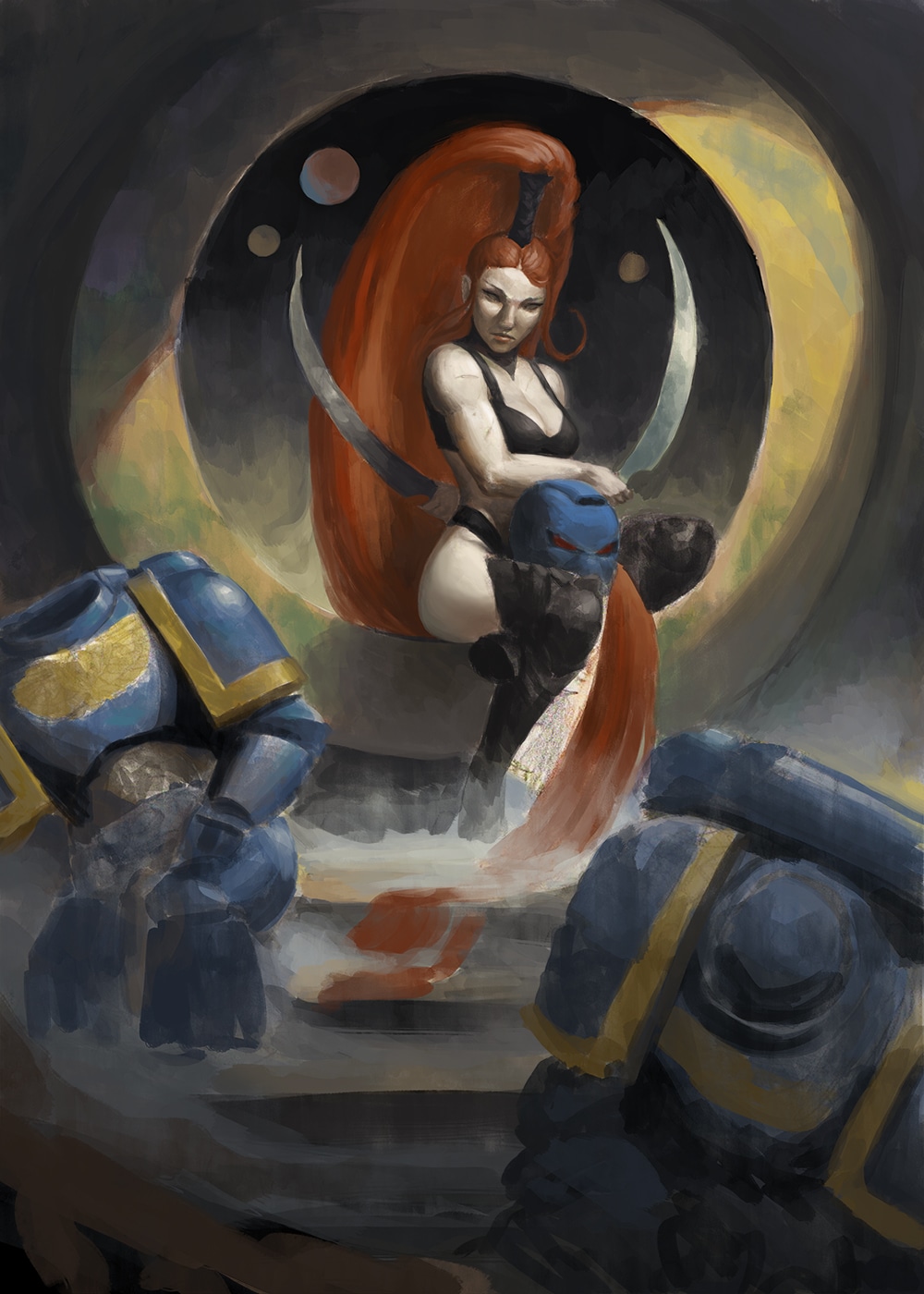 WIP Lelith Hesperax time view par G.Redon