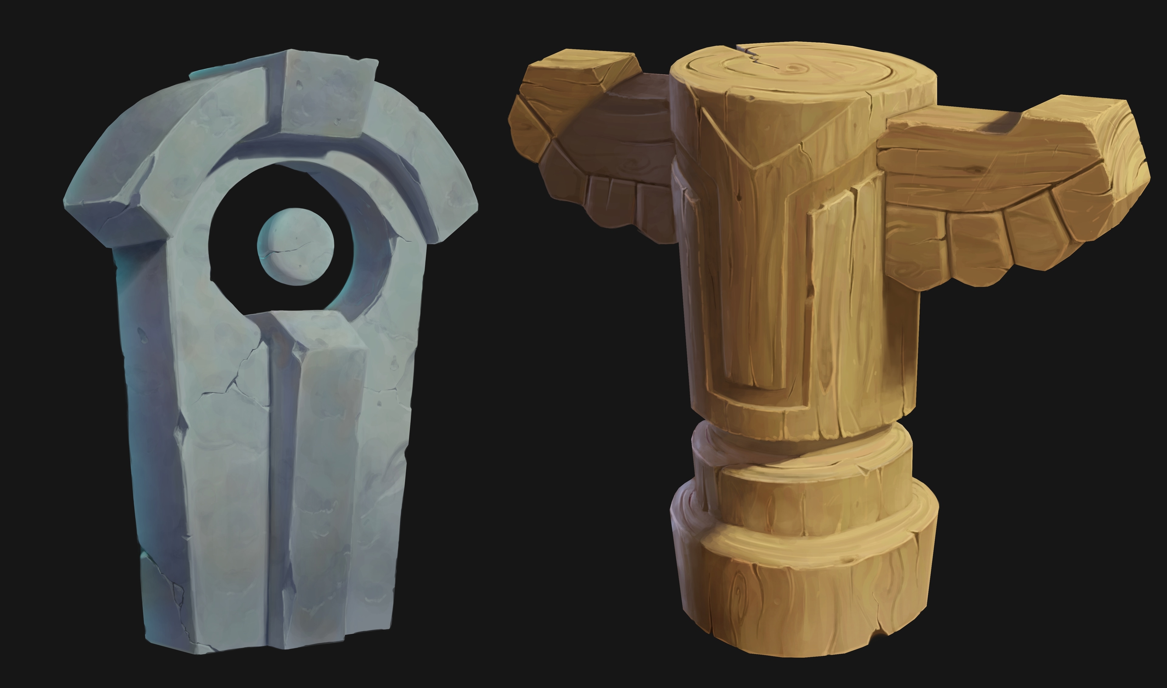 Props Material Rendering  (cours swatches academy) par DavB