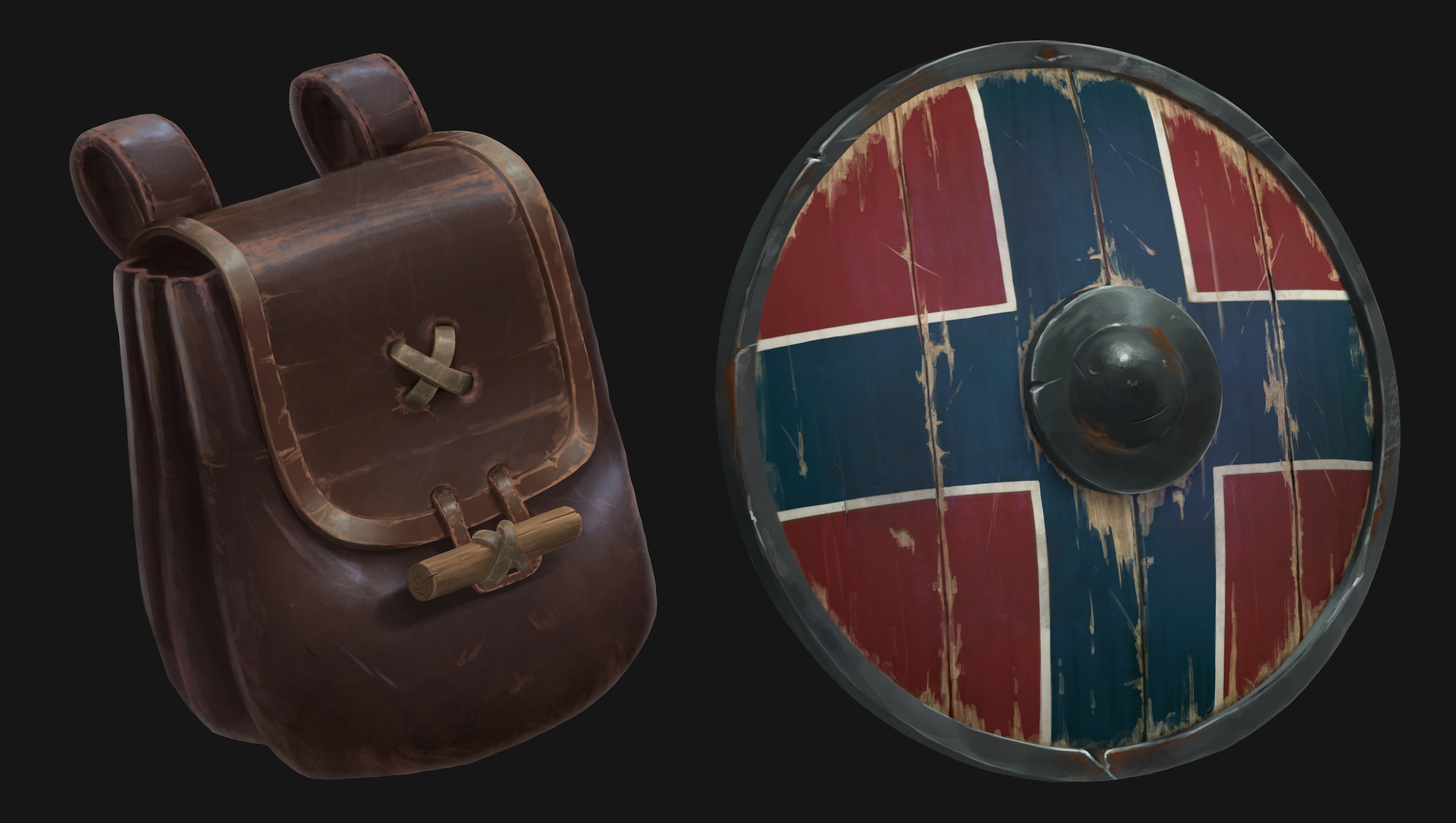 Props Material Rendering  (cours swatches academy) par DavB