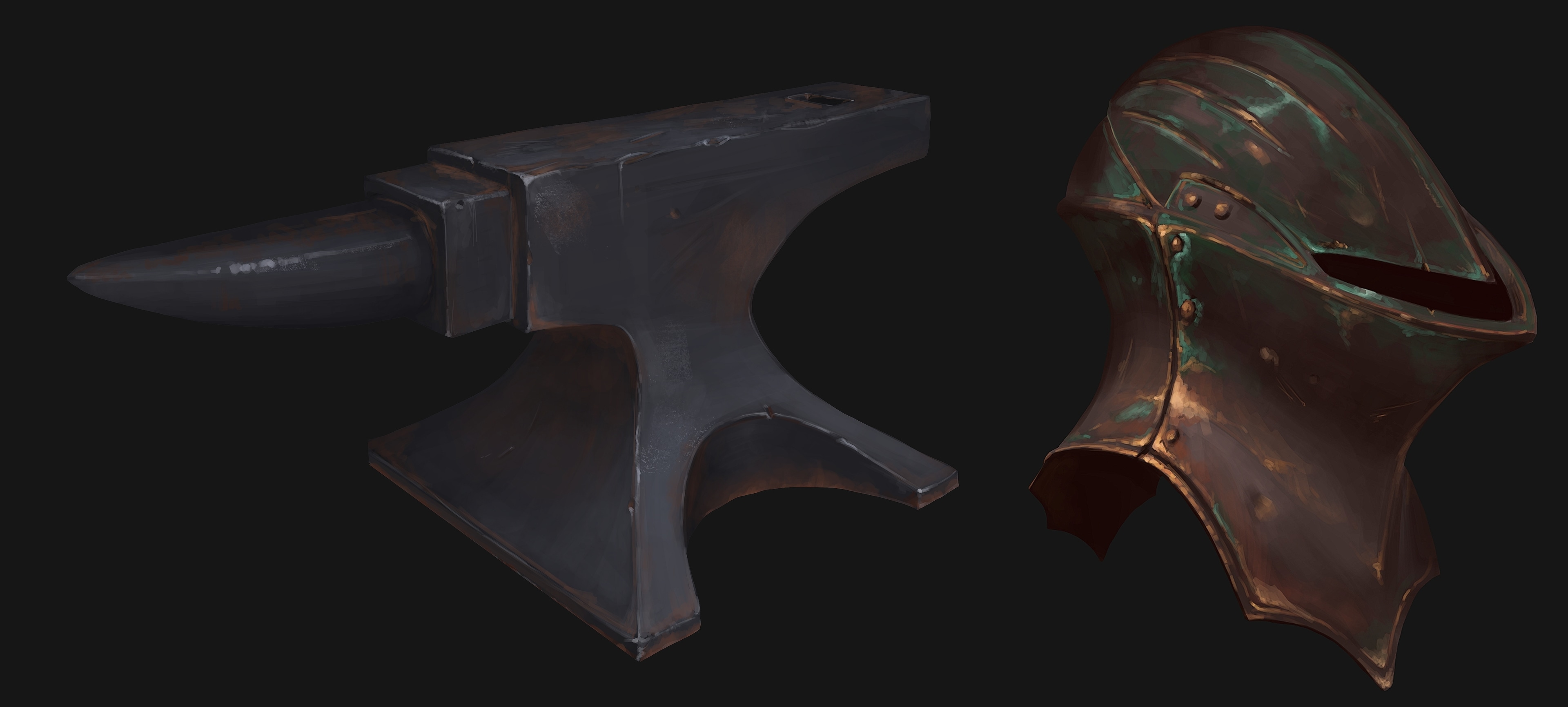 Props Material Rendering  (cours swatches academy) par DavB