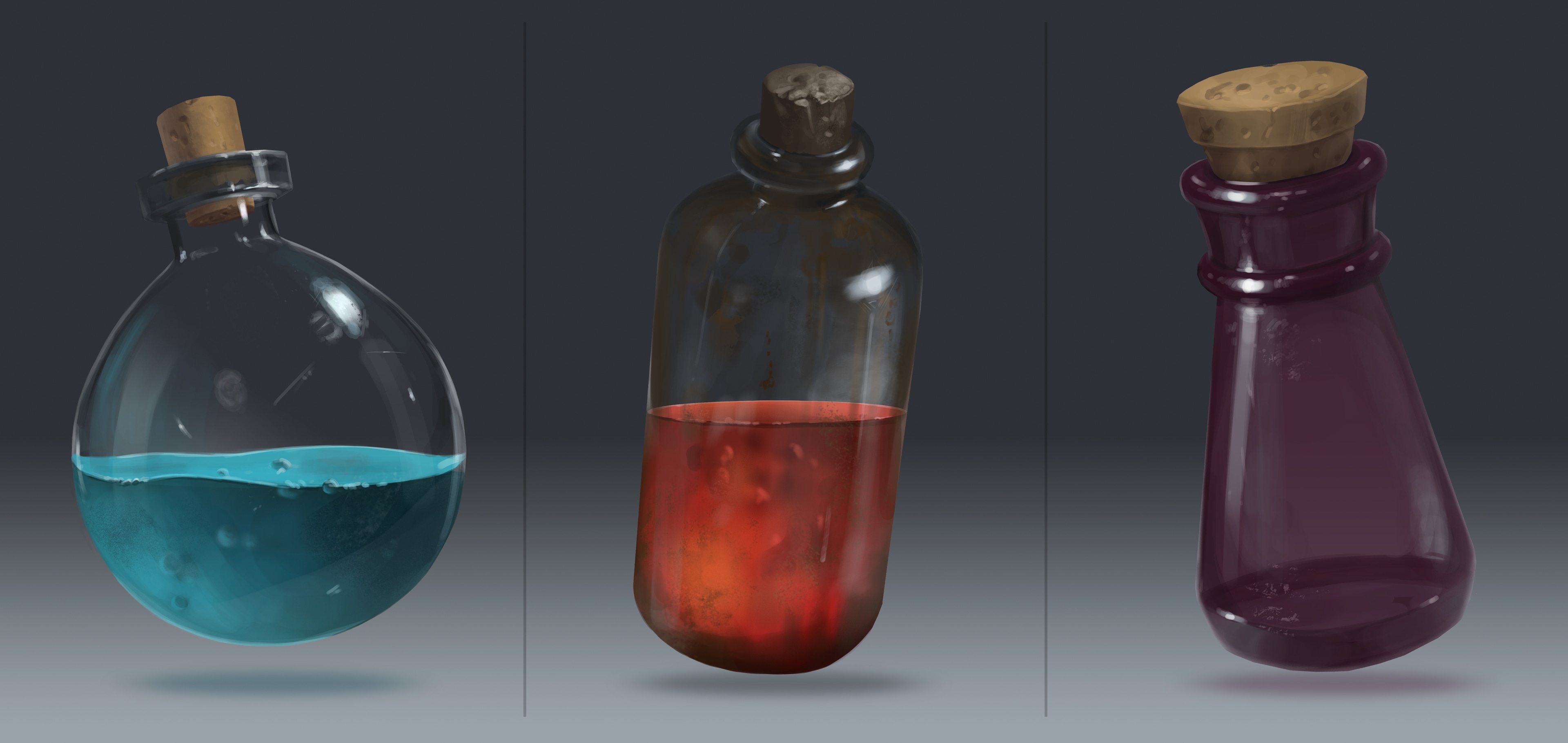 Props Material Rendering  (cours swatches academy) par DavB