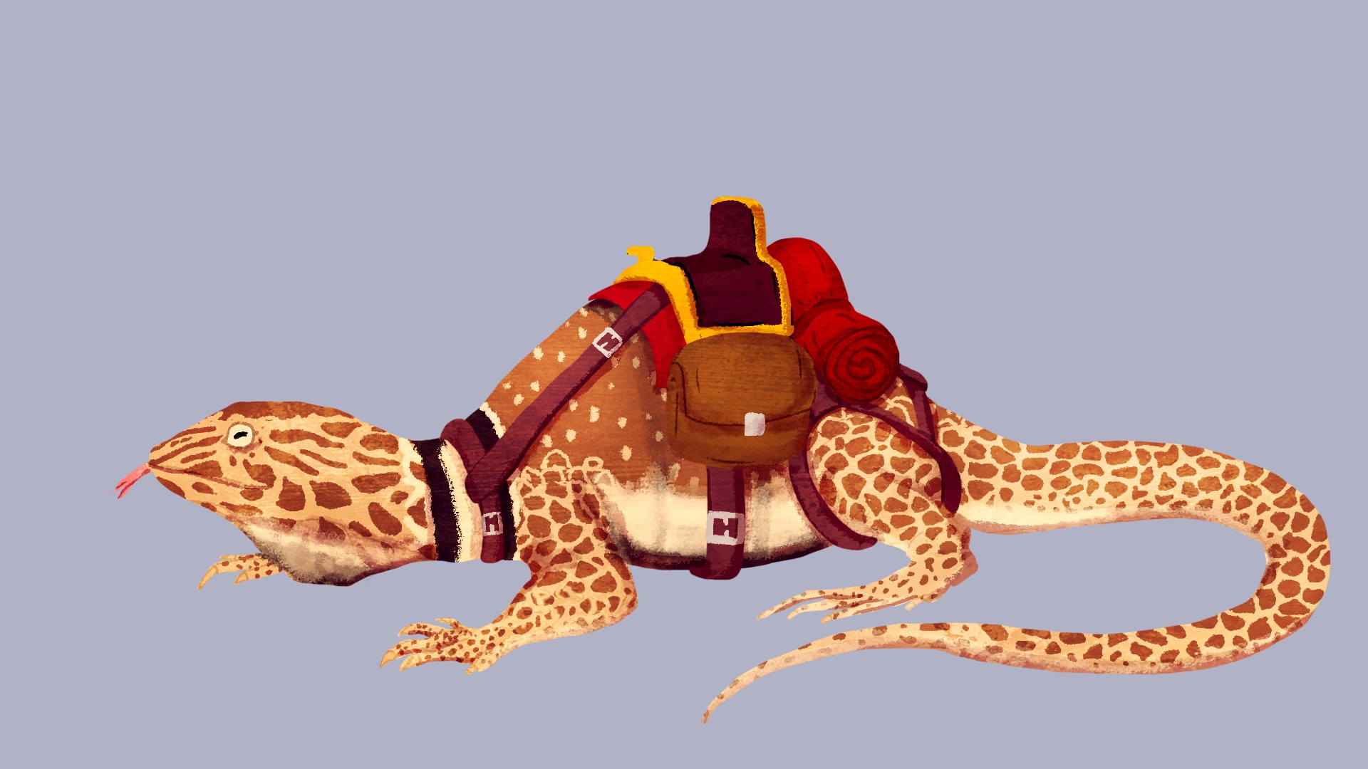 lezard de compagnie par misternara