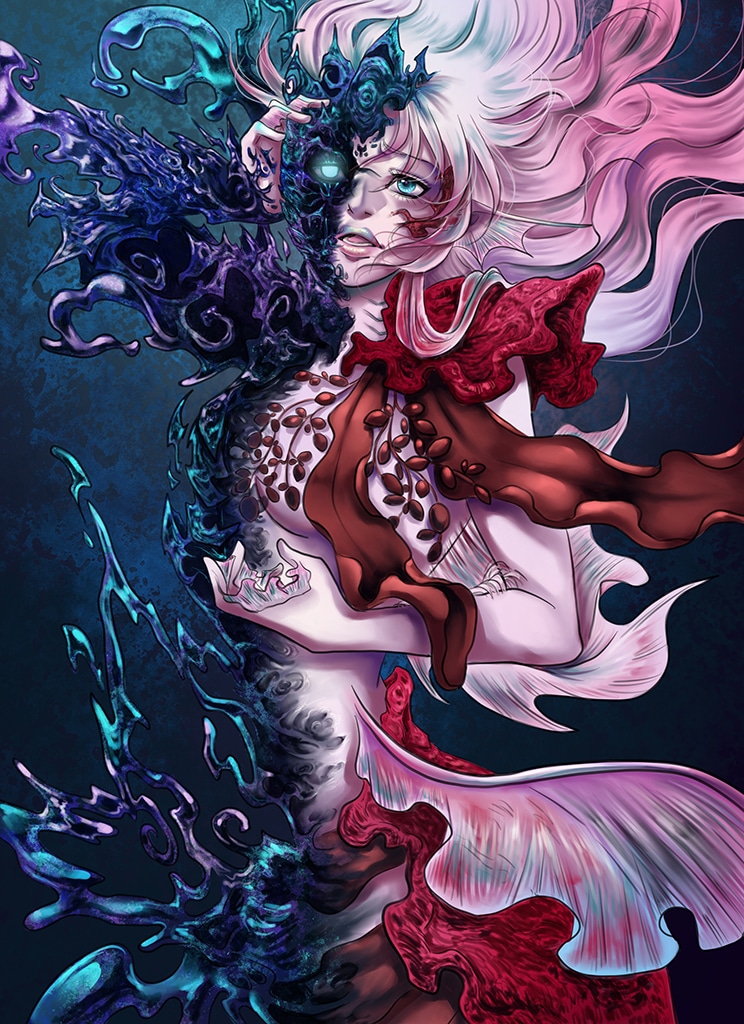 Lirae metamorphose - Mermay challenge par nogarra