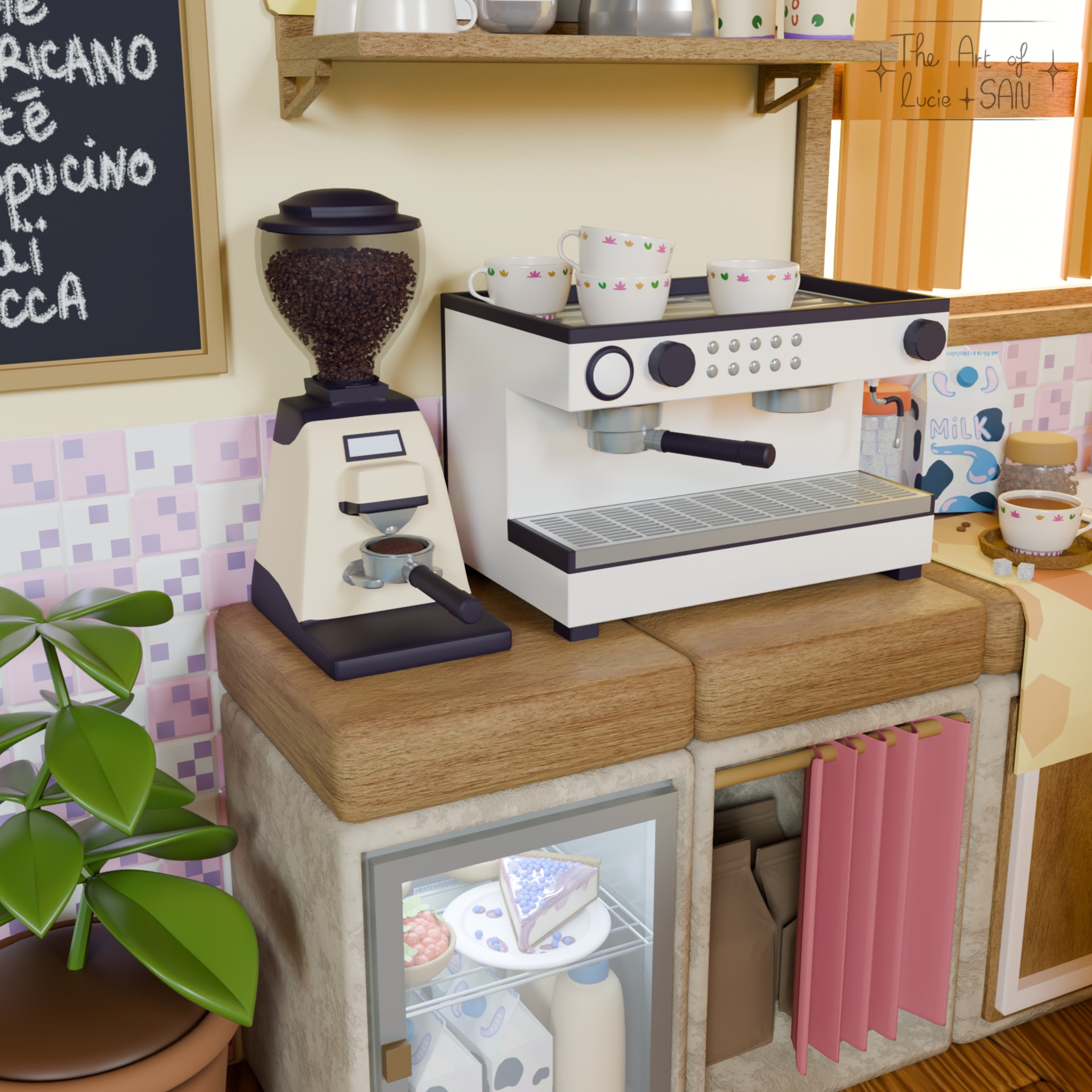 Canard Barista par Lucie.dhz.san