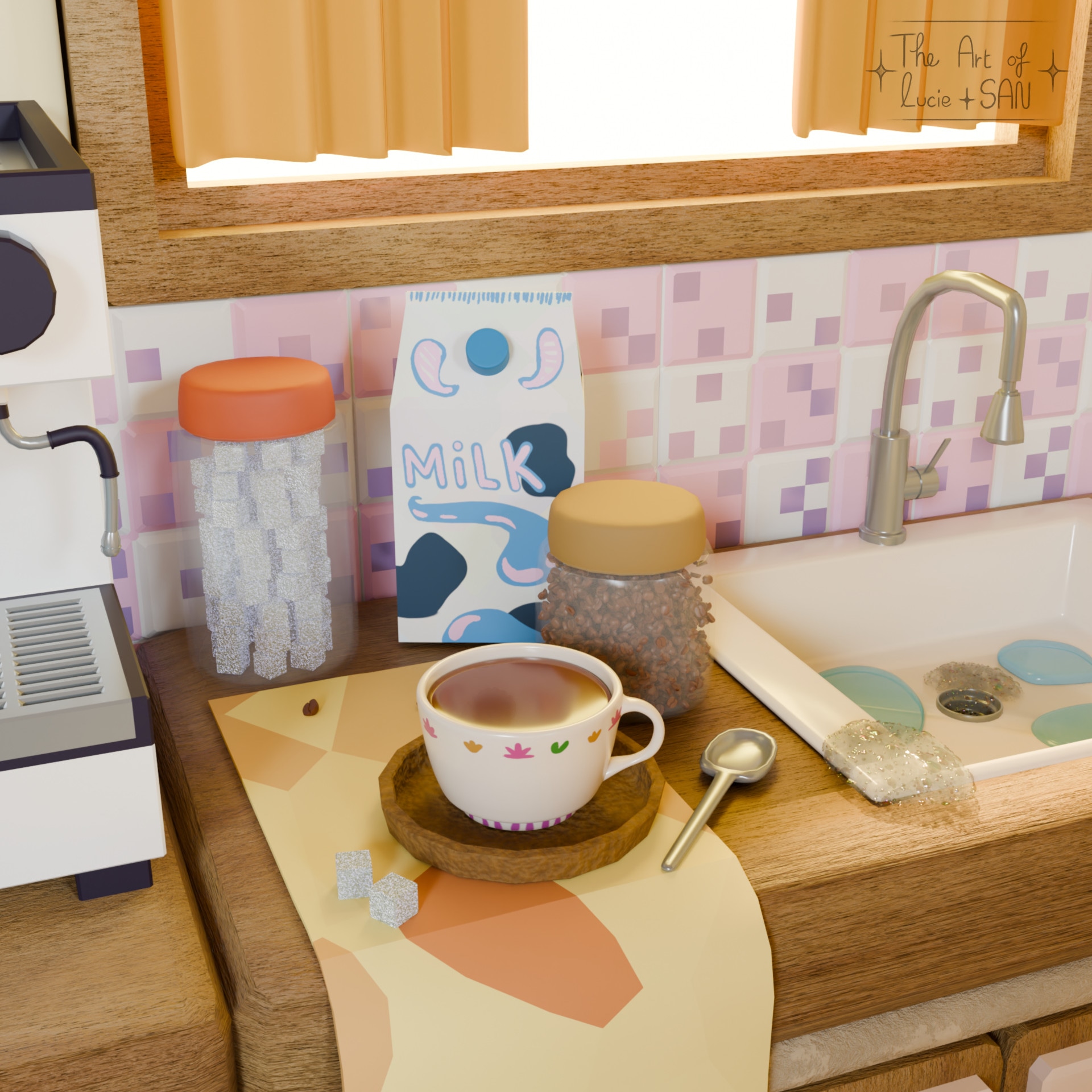 Canard Barista par Lucie.dhz.san