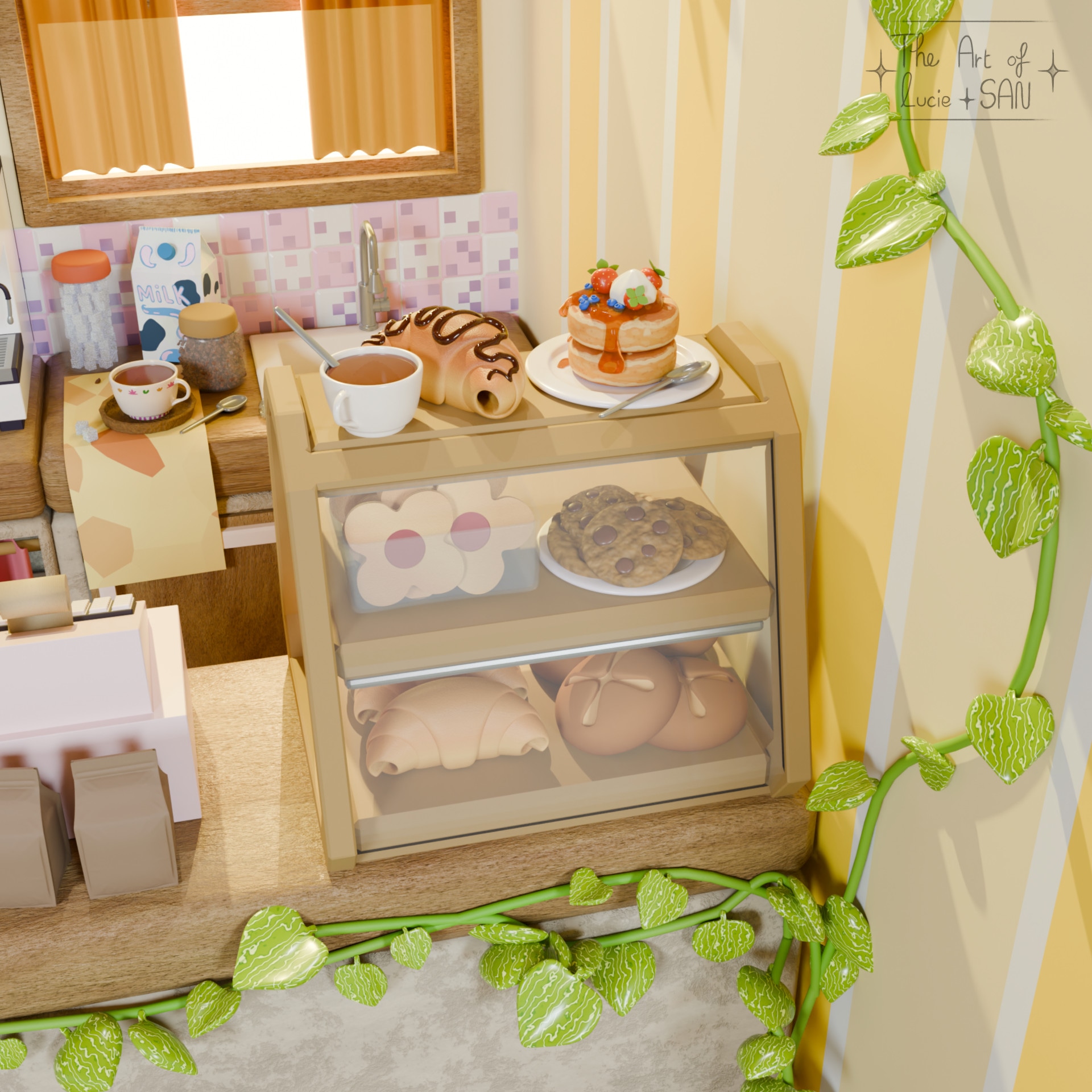 Canard Barista par Lucie.dhz.san