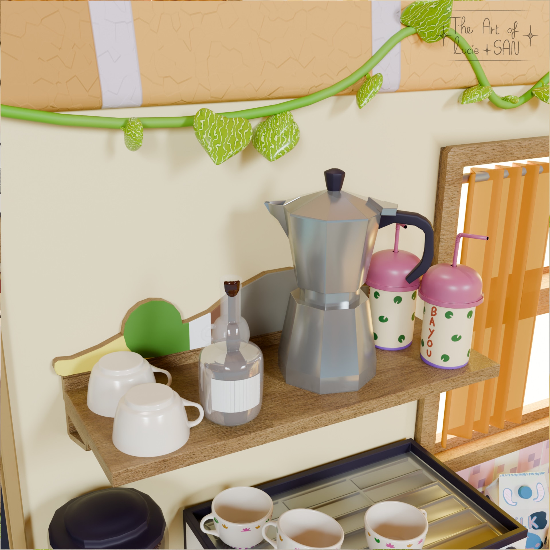 Canard Barista par Lucie.dhz.san