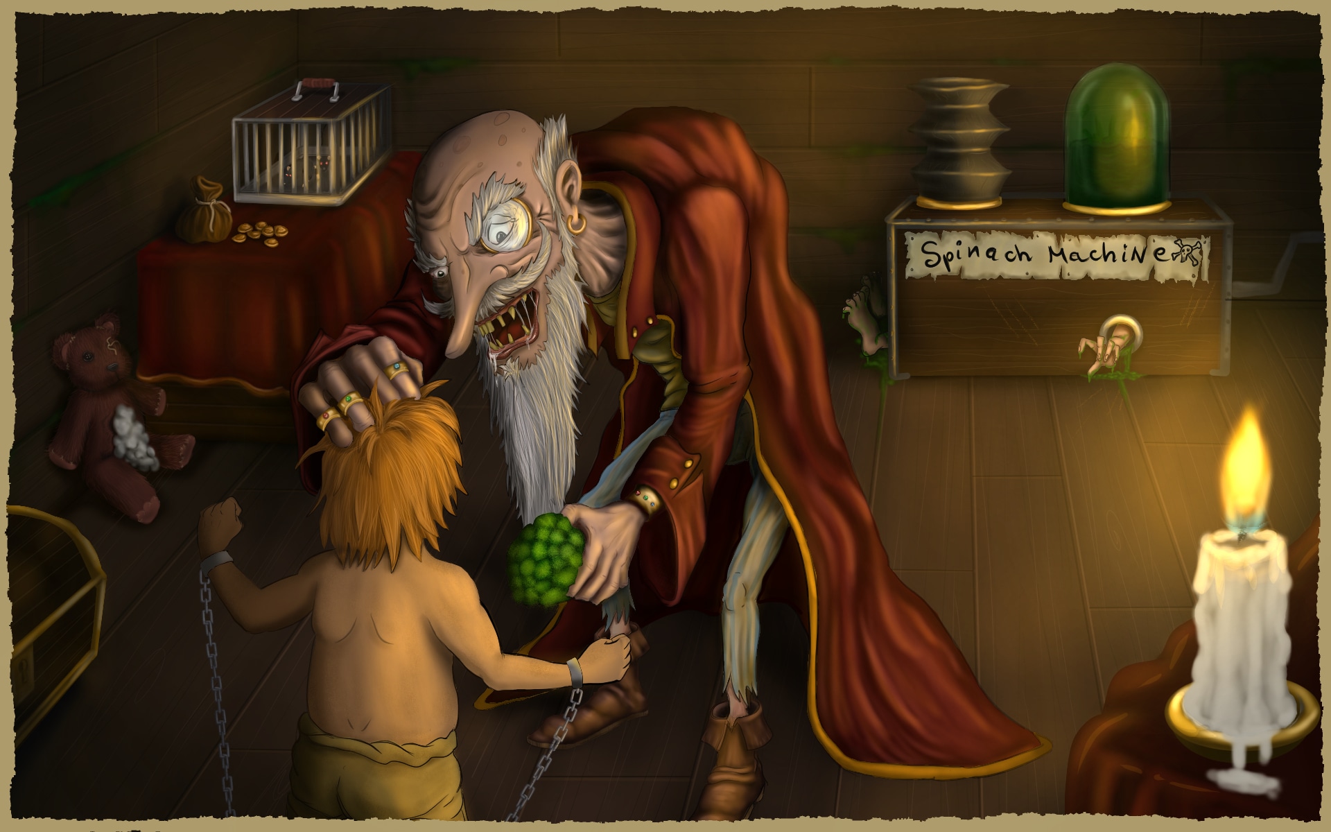 Long-Nez, le tortureur d’enfants par Gopperus