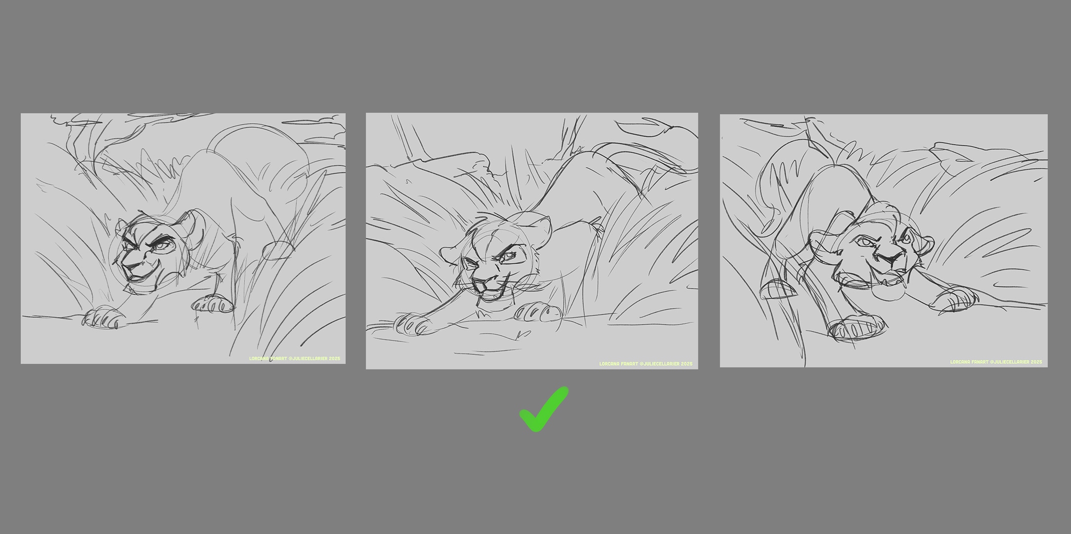 Kovu - Lorcana Fanart par Julie Cellarier