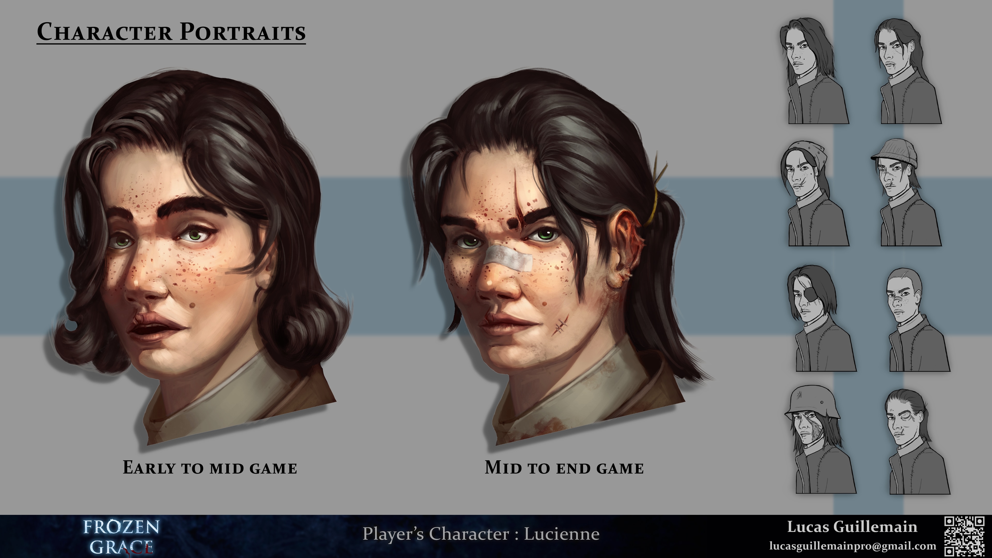Frozen Grace - Personnage joueur, Lucienne par LucasG