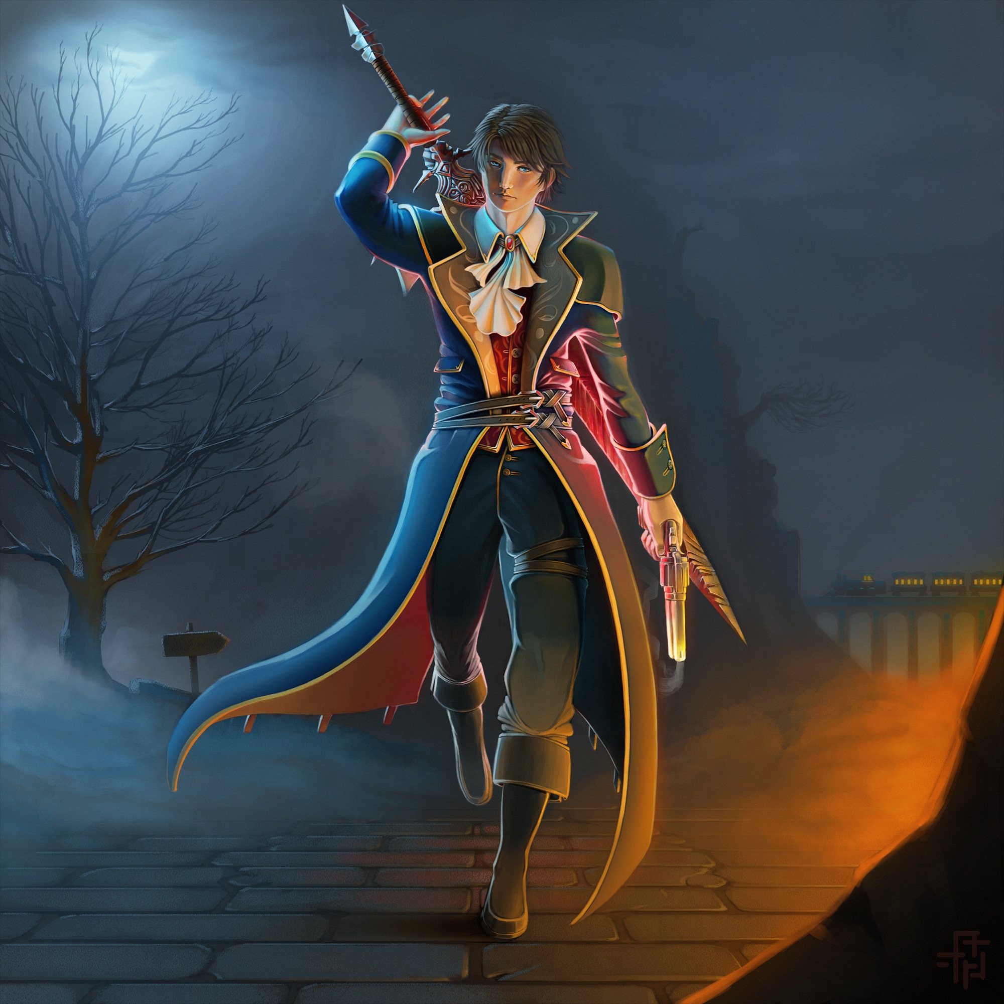 Ludwig Illustration par Oberion