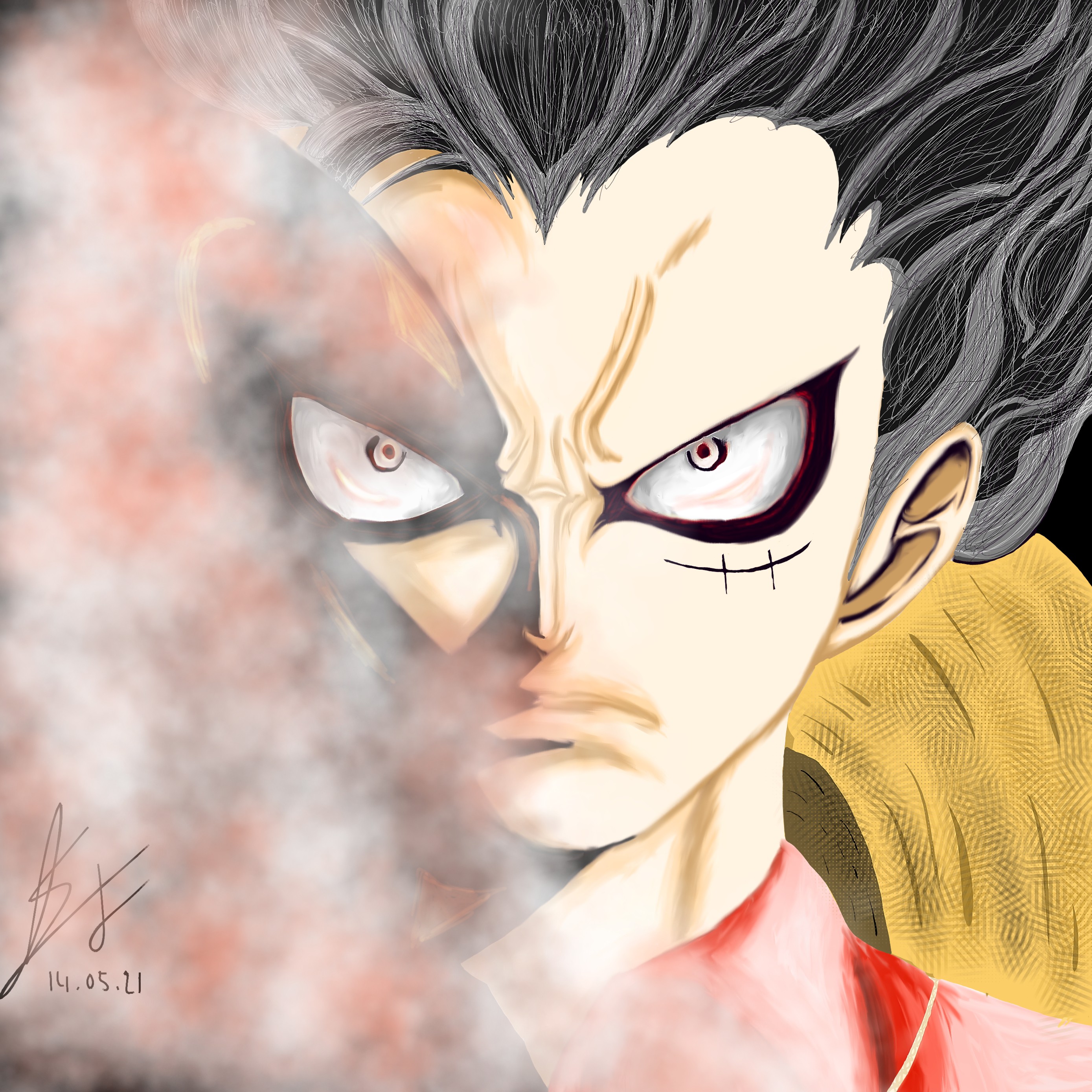 Monkey D. Luffy par Sanchezz