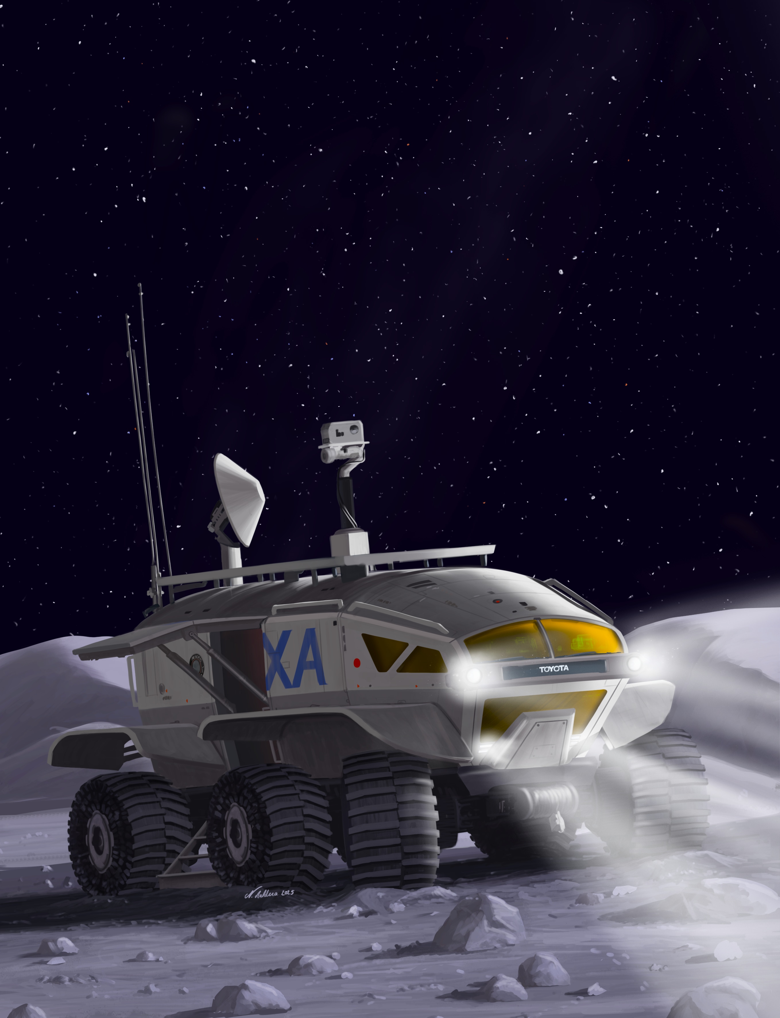 Toyota Lunar Rover par Nikausse