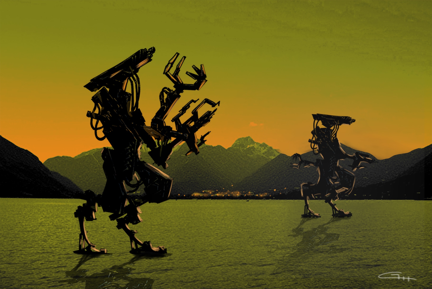 Les machines absurdes par Tetsuo