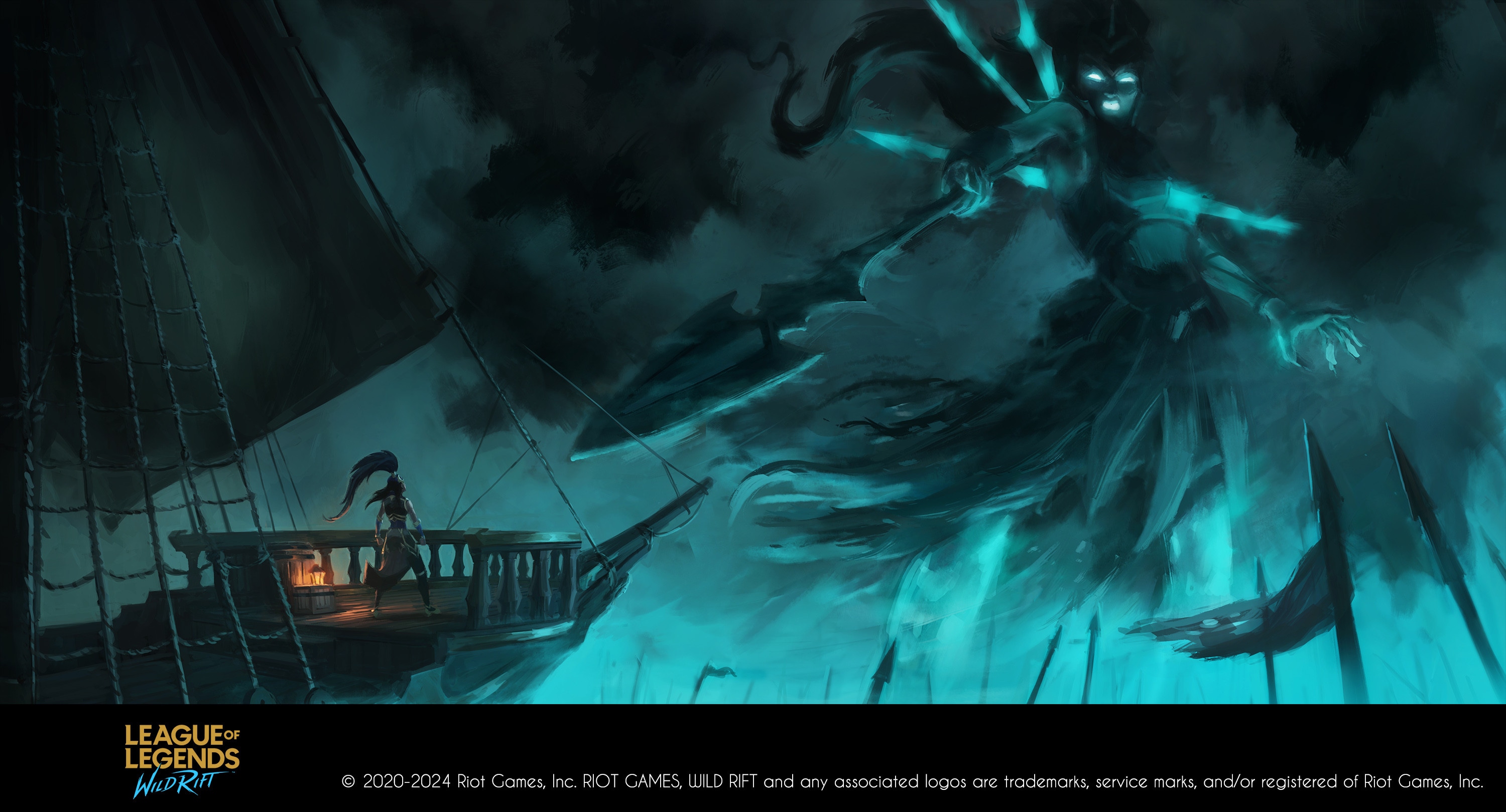 Concept arts réalisés pour un trailer de Wild Rift par Mael OH