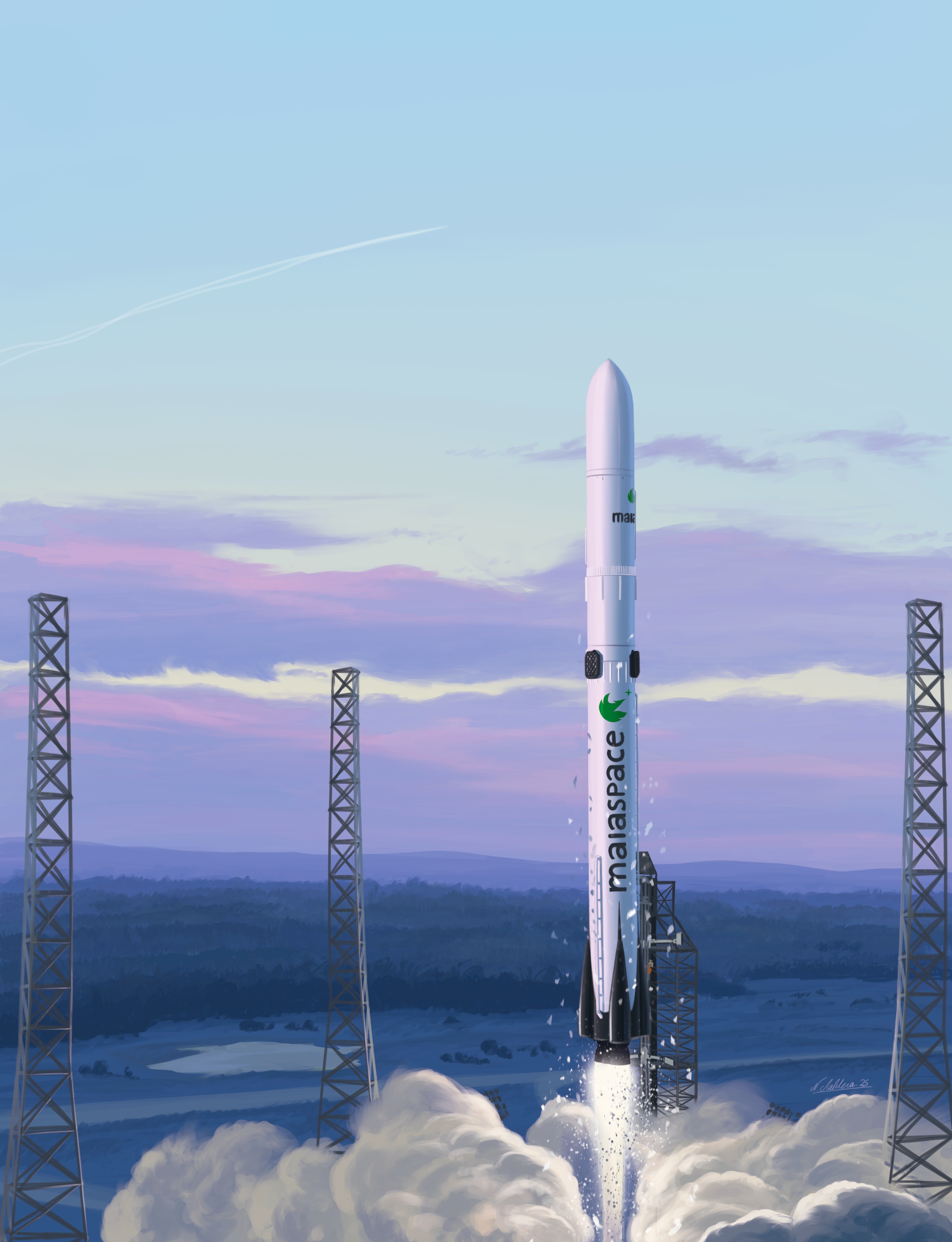 Maia Space Launch par Nikausse