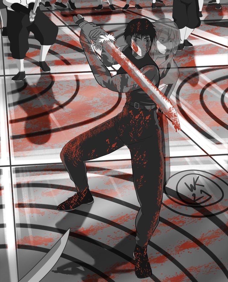 Maki Zenin X Beatrix Kiddo par WadKab21