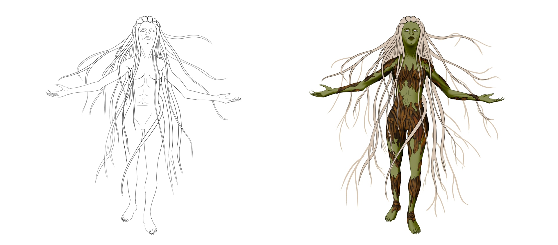 Character Design_L'Archidryade par matt_l