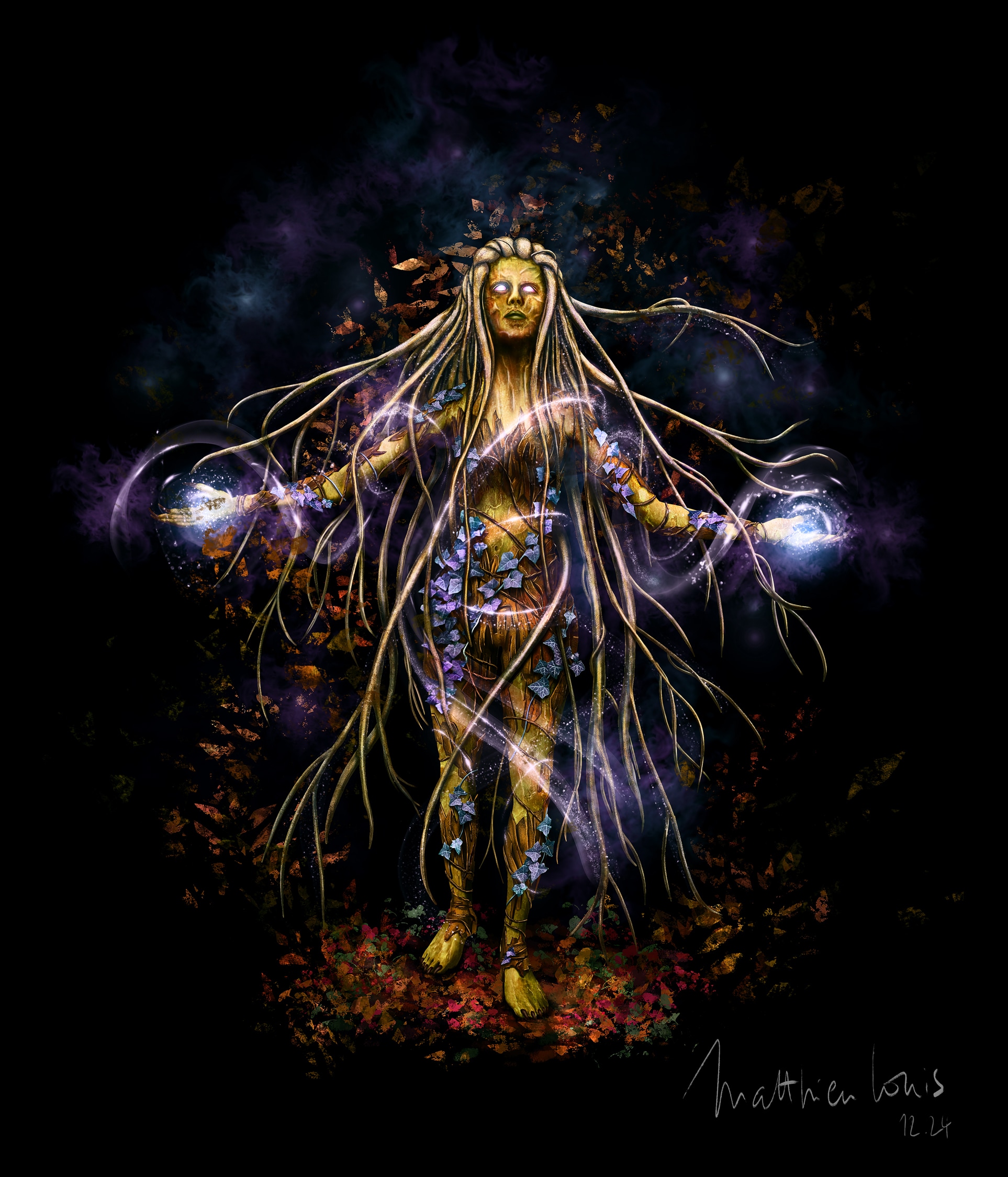 Character Design_L'Archidryade par matt_l