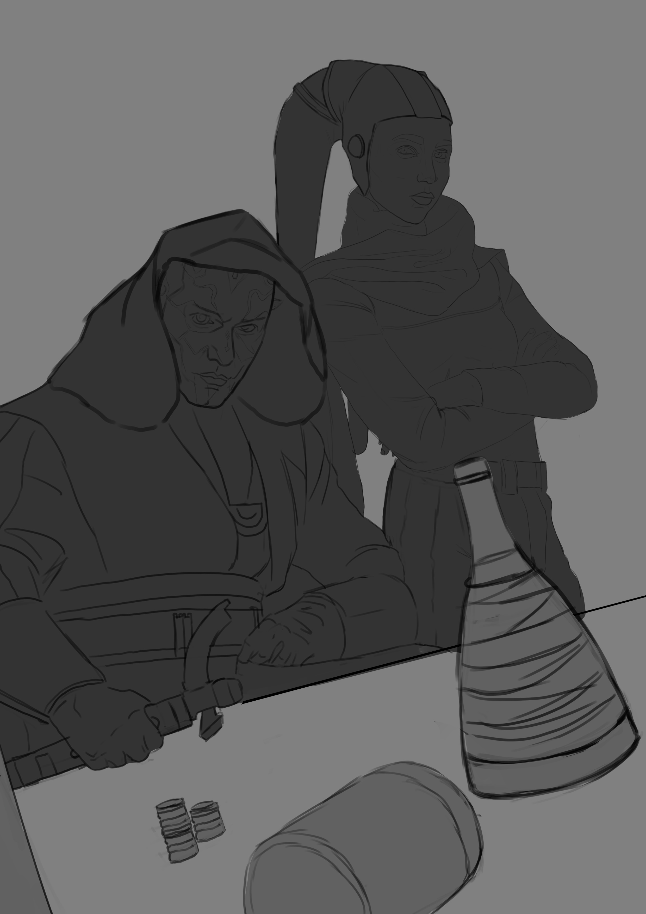 Maul Shadow Lord cover par Terra