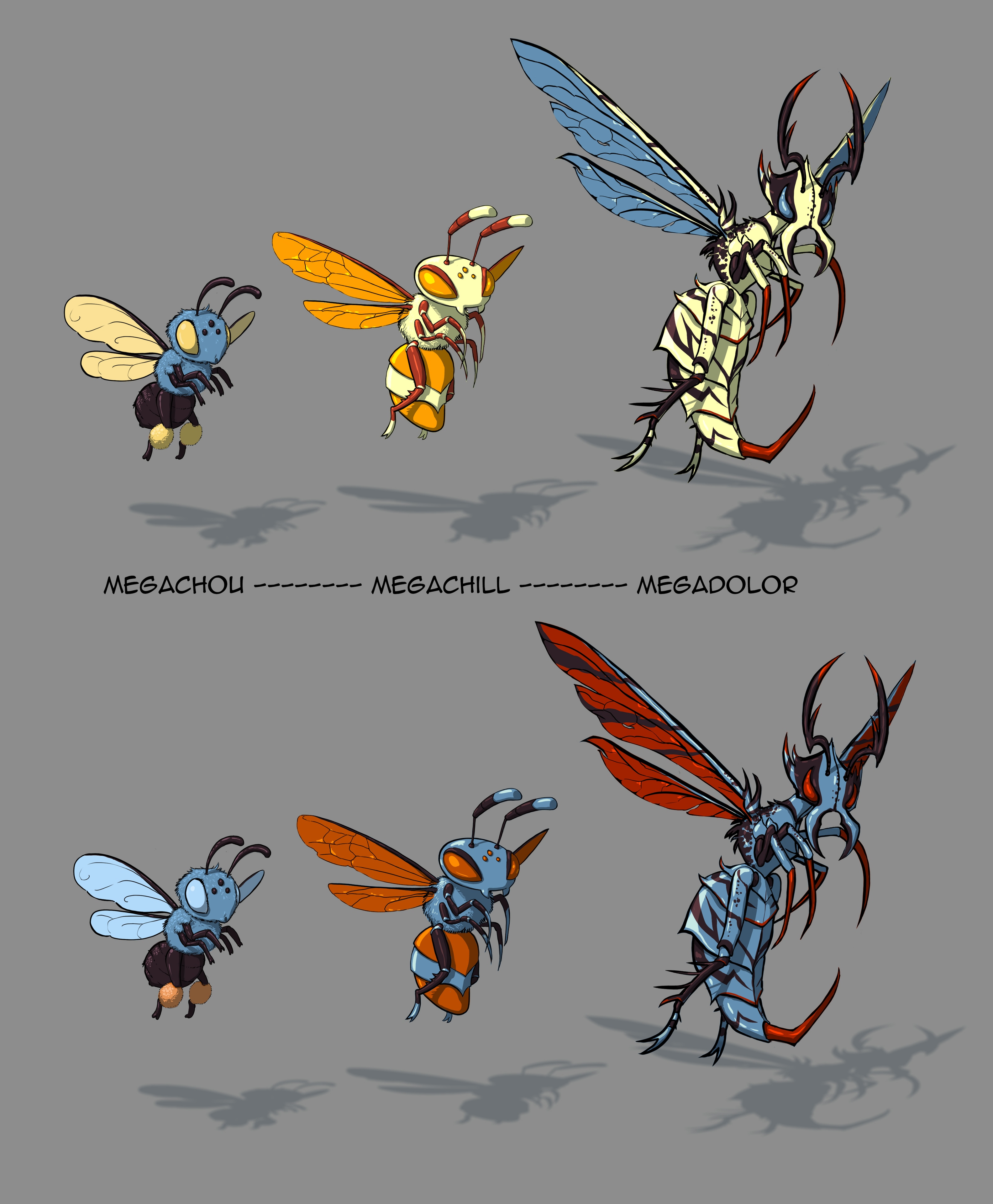 Evolution Megachile final par LAM