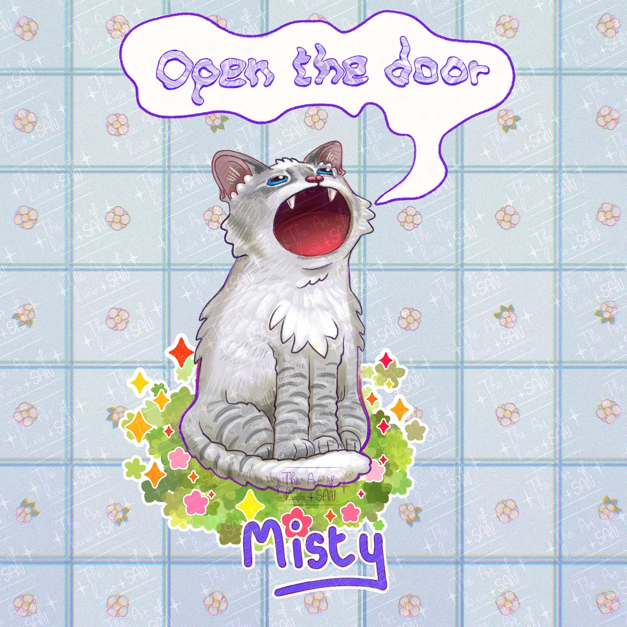 Because cats can talk 💬 par Lucie.dhz.san